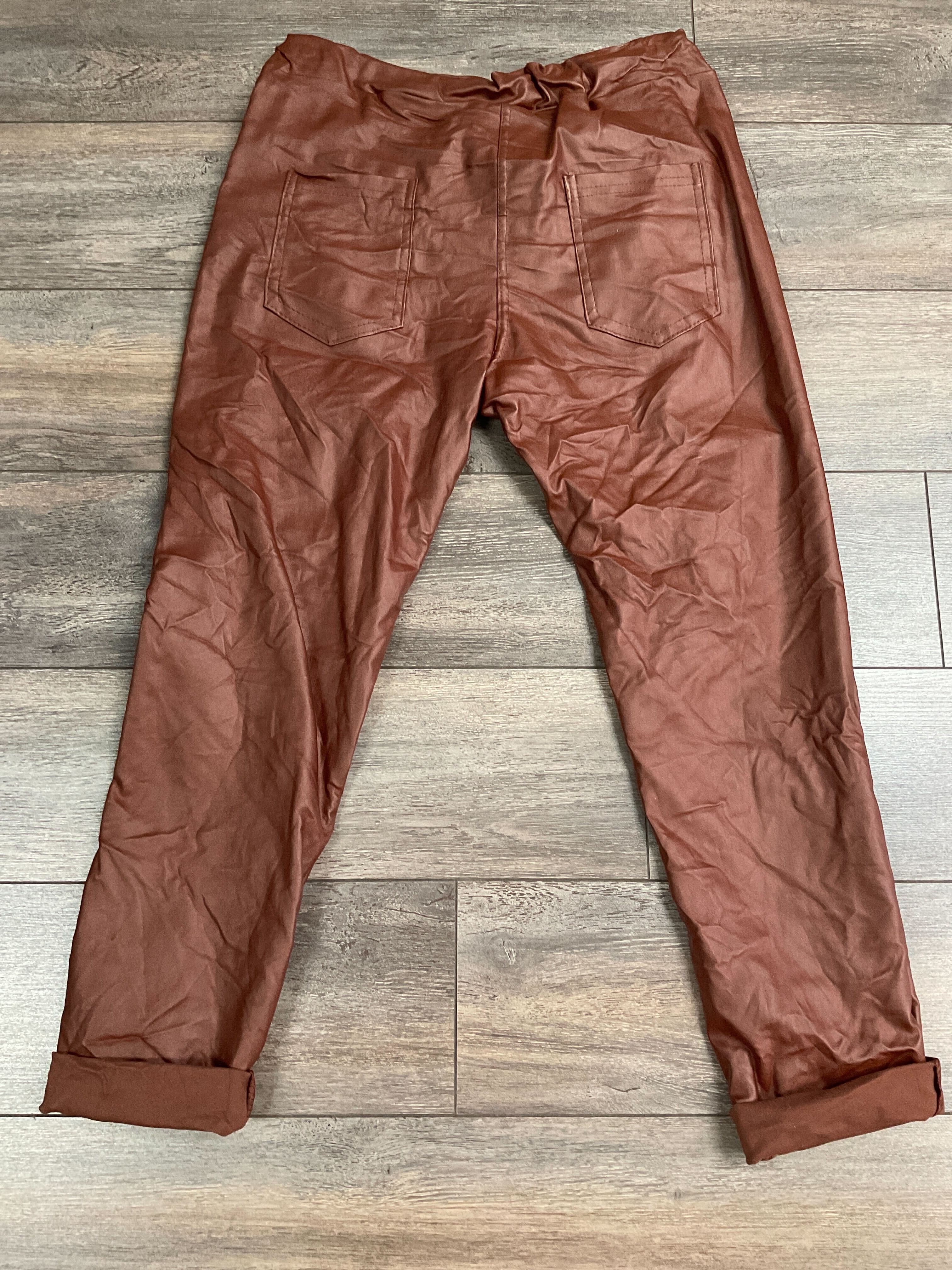 Nouveauté pantalon de cuir automne/hiver 2024-2025- BOUTIQUE SYLBELLE