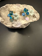 Boucle d'oreille fleur