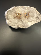 Boucle d'oreille fleurs