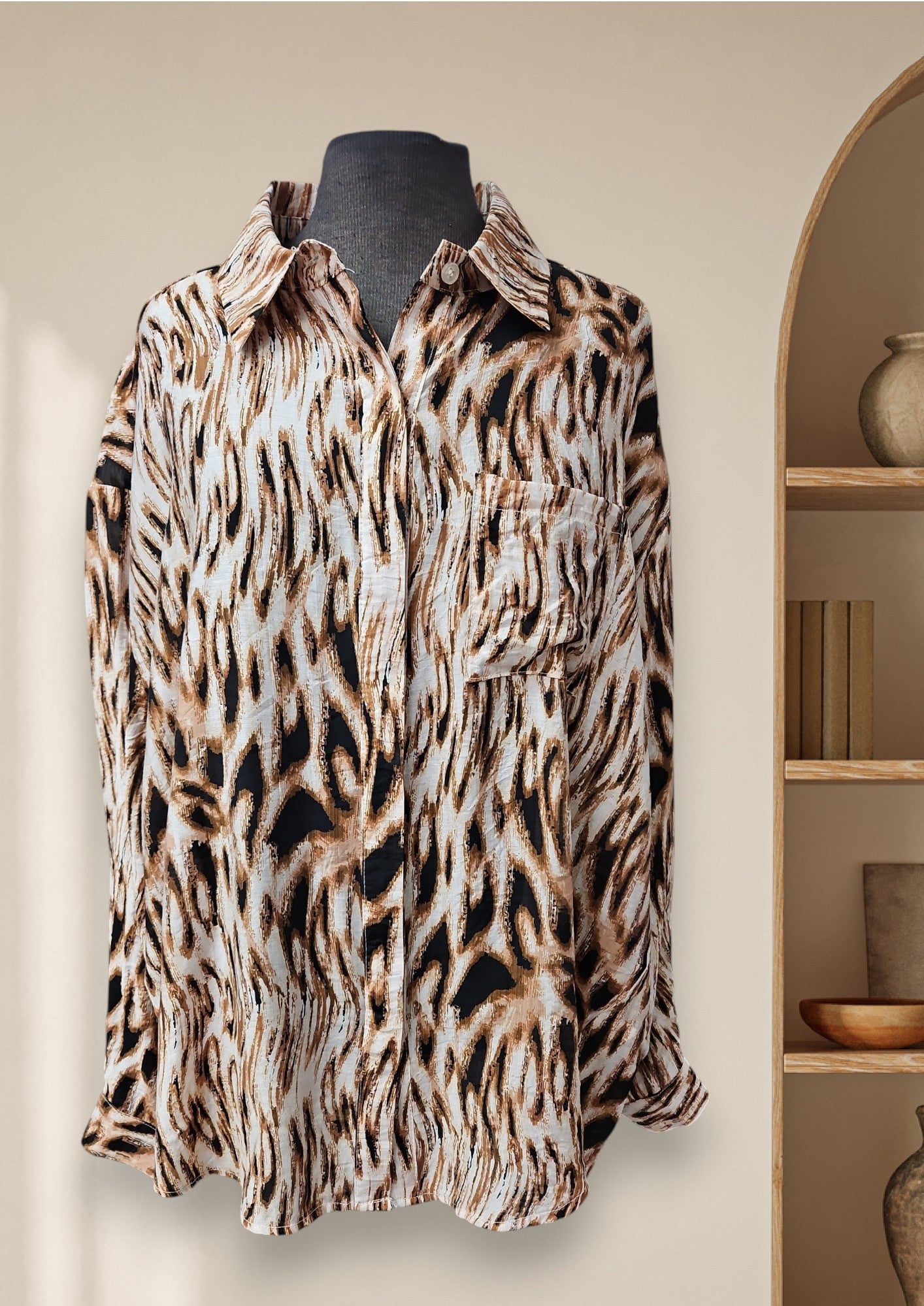 Blouse (léopard/animale)