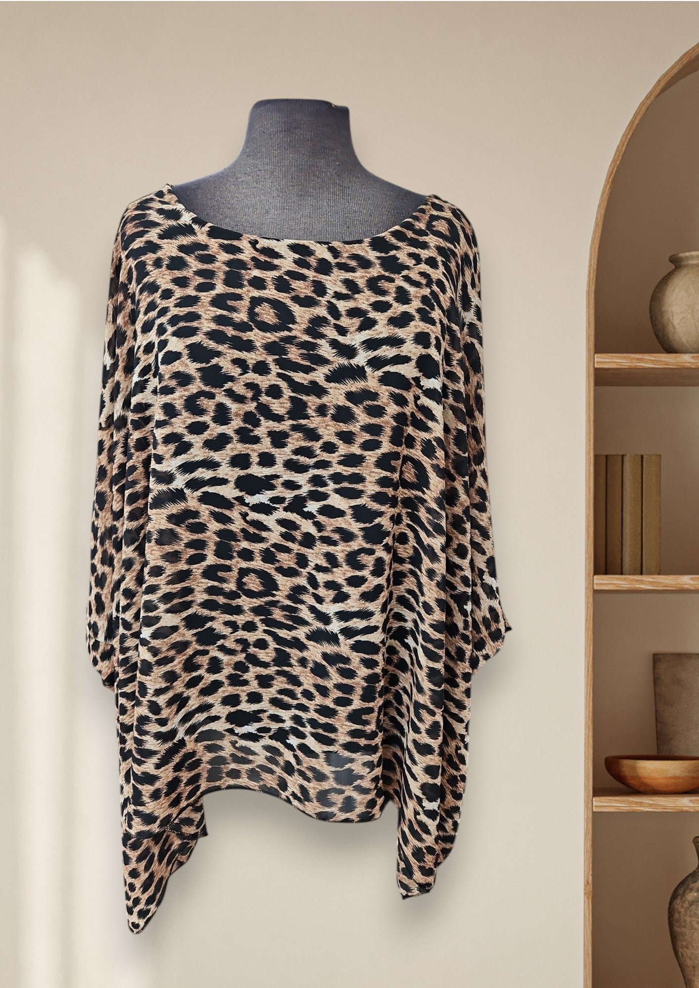 Blouse léopard