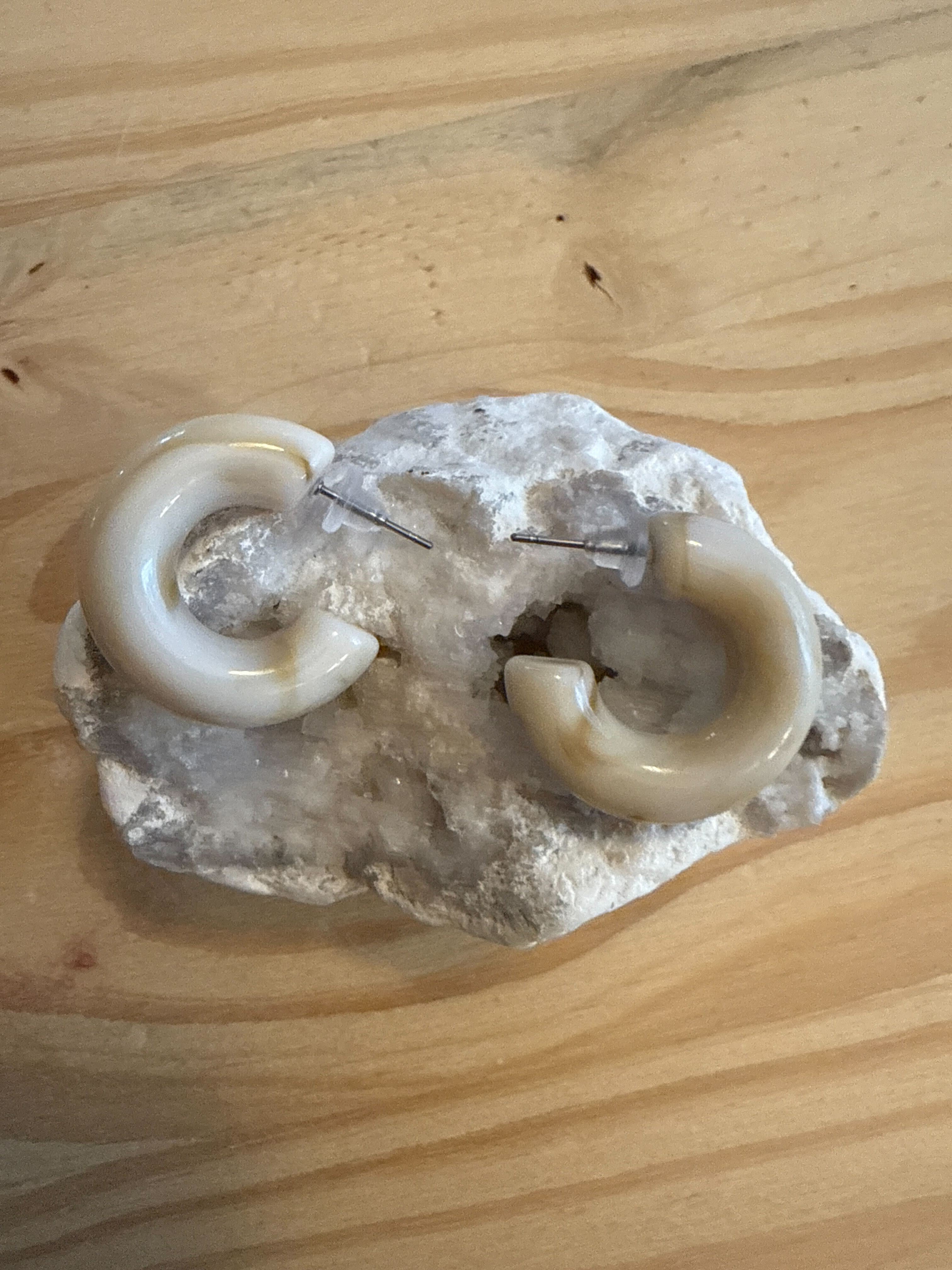 Boucle d'oreille anneaux