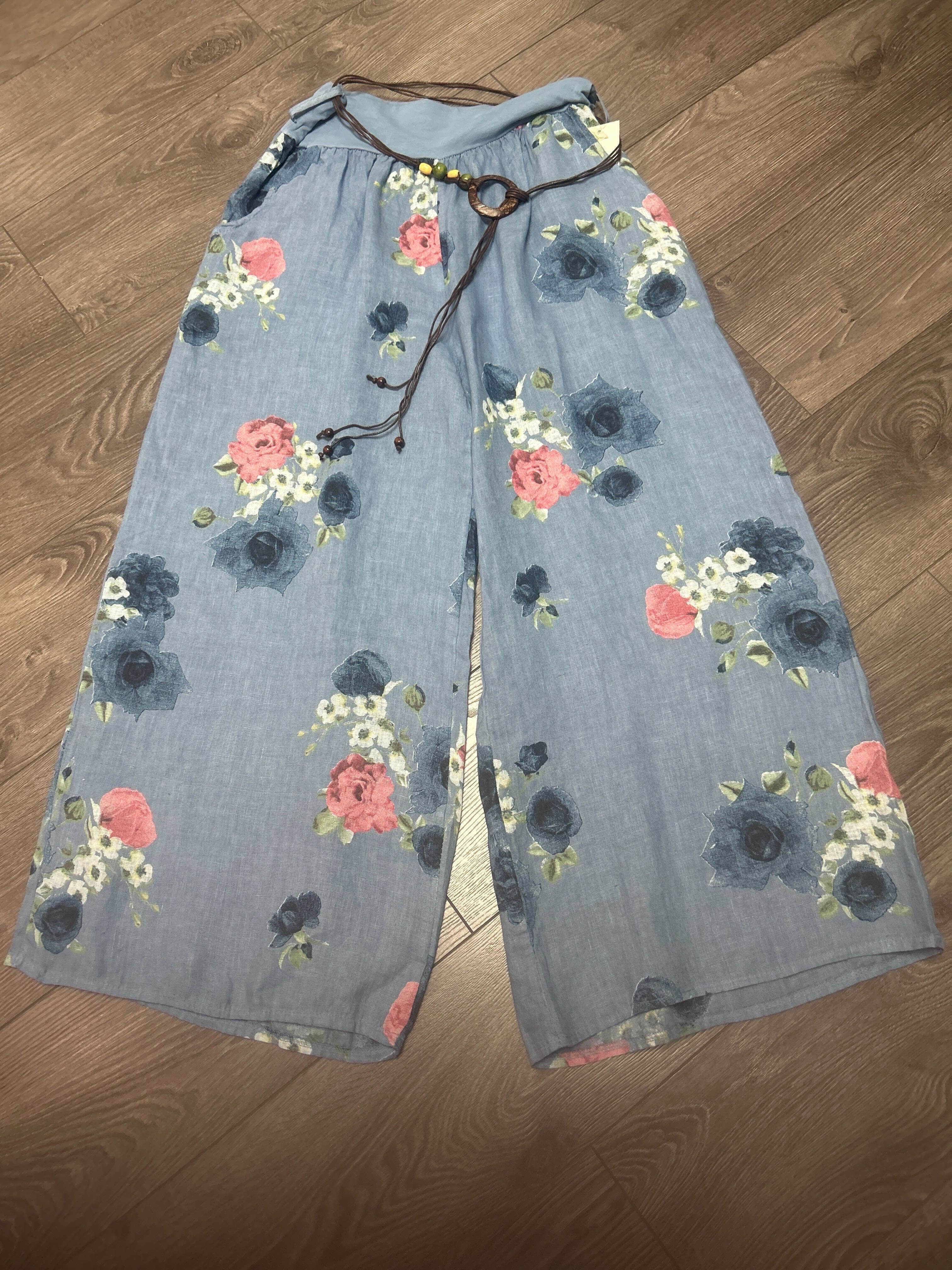 Pantalon Lin