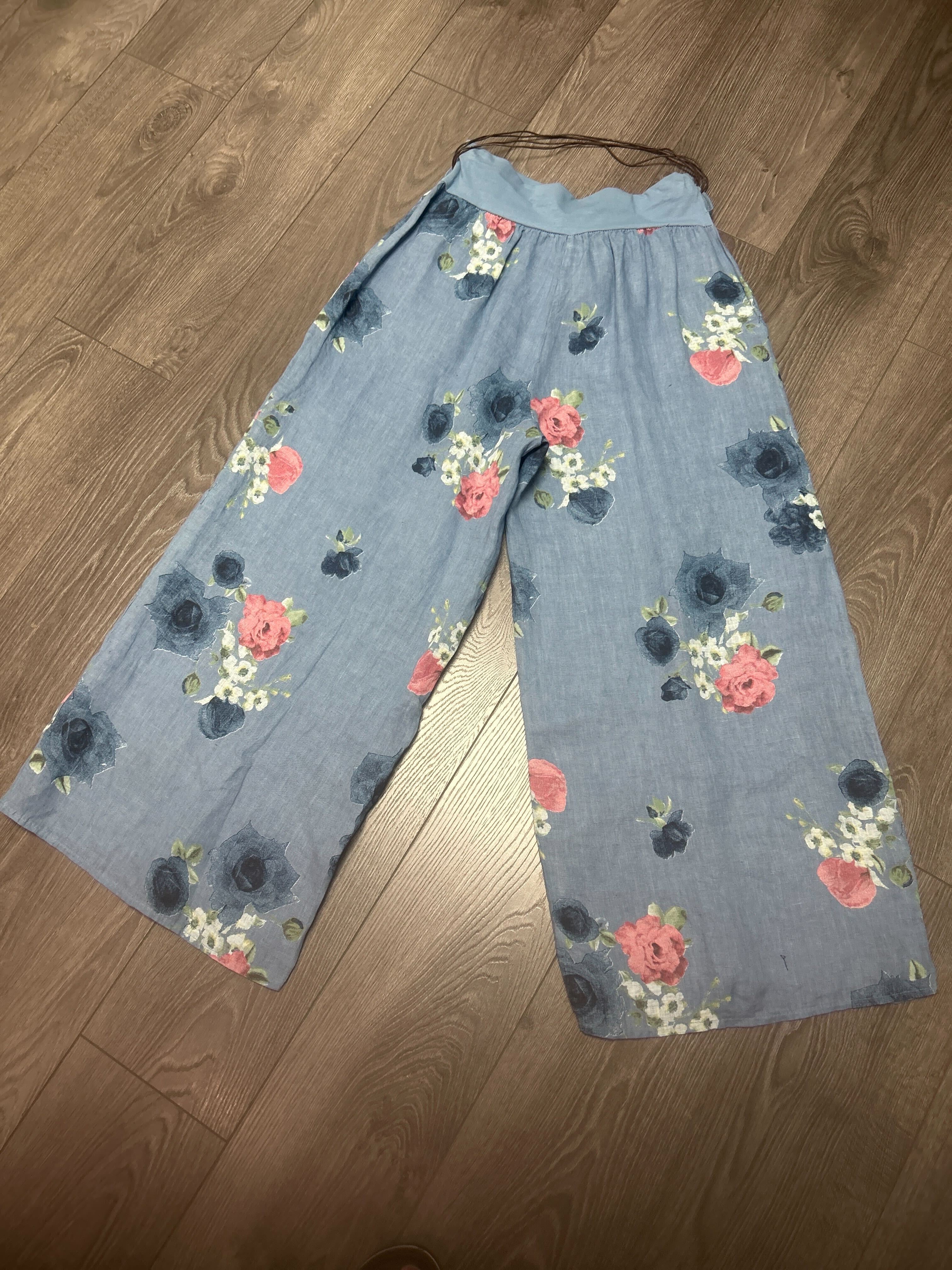 Pantalon Lin