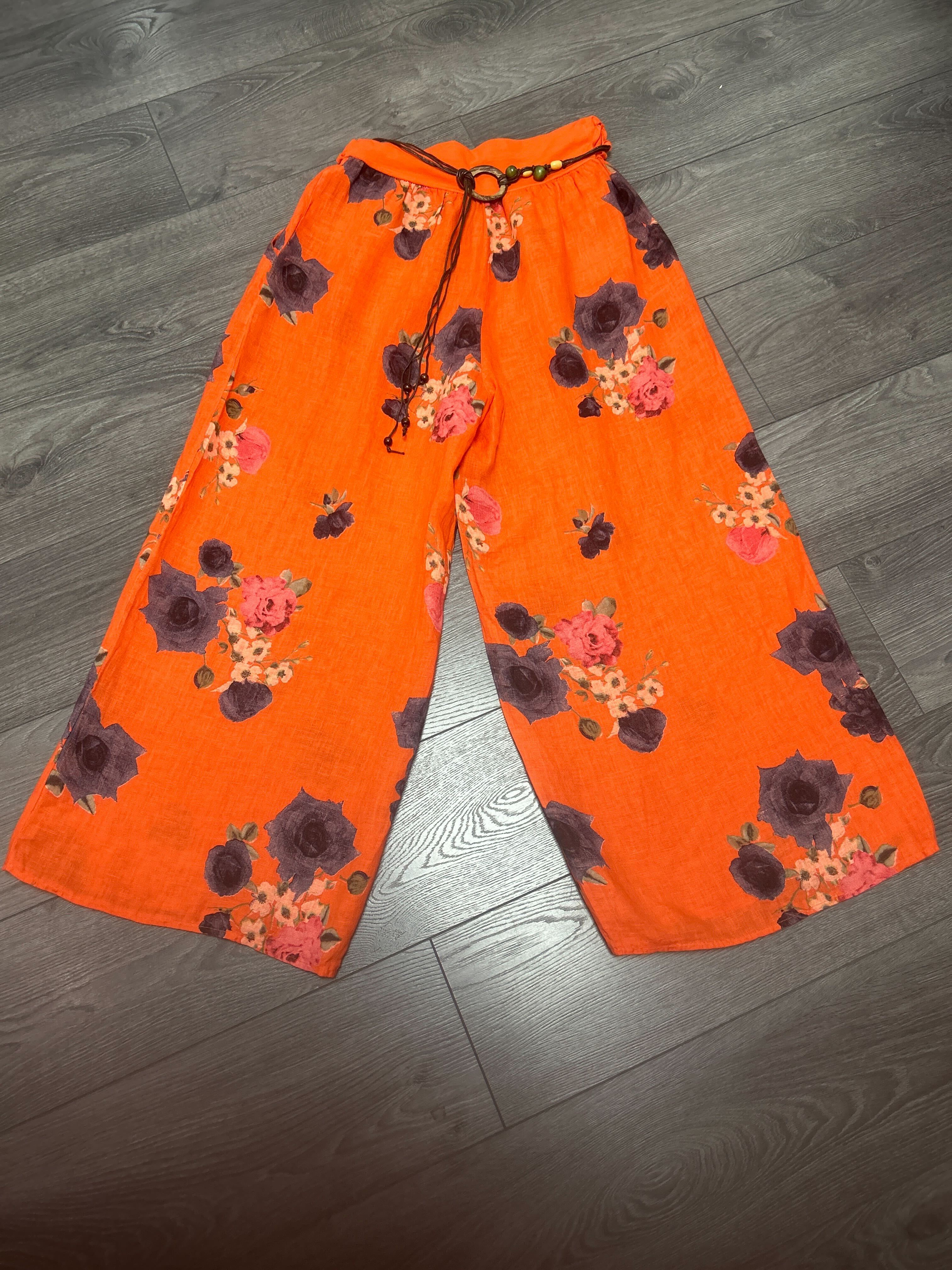 Pantalon Lin