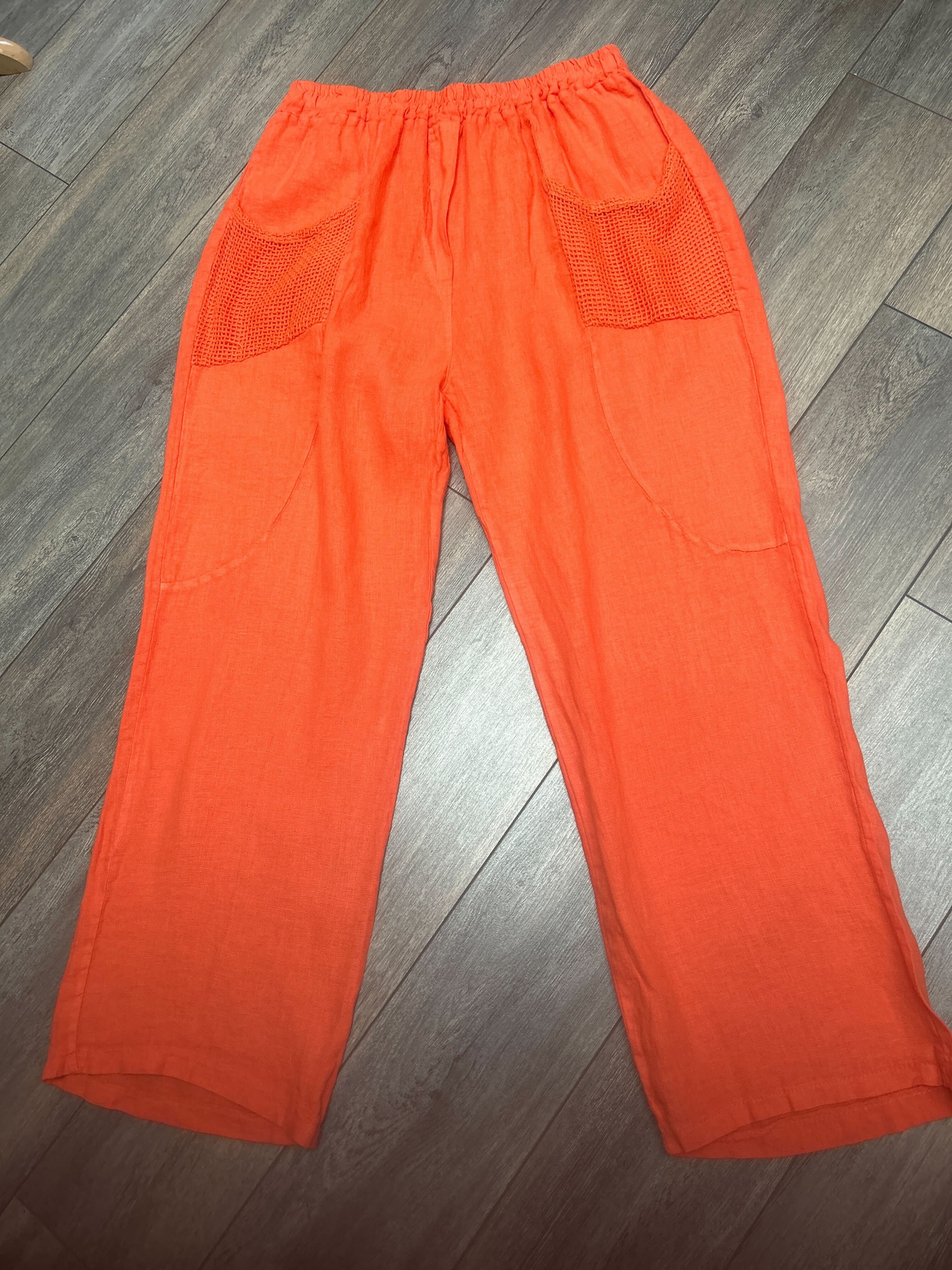 Nouveauté Pantalon Lin Printemps / Été 2024 - BOUTIQUE SYLBELLE