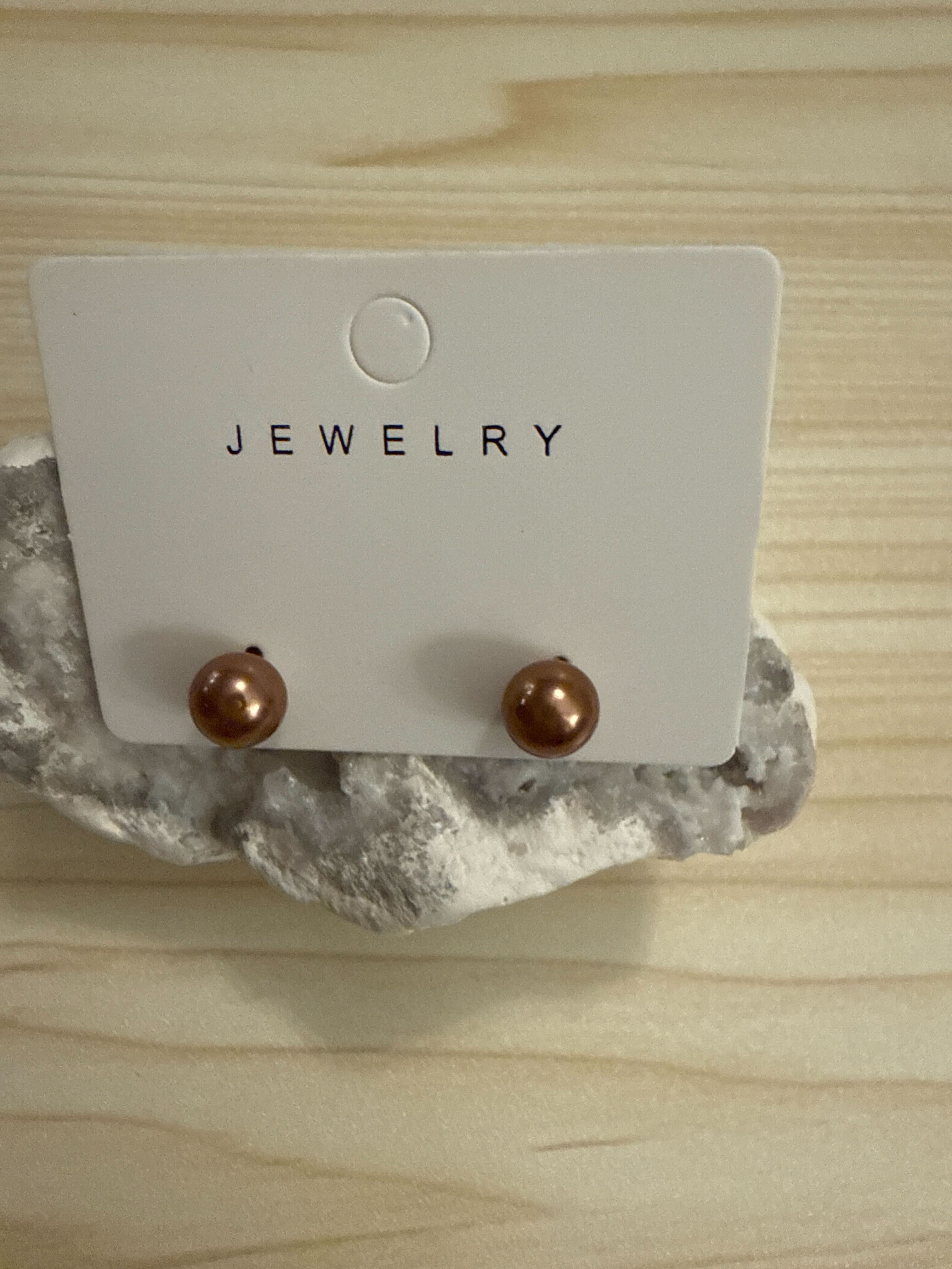 Boucle d'oreille (petites perles)