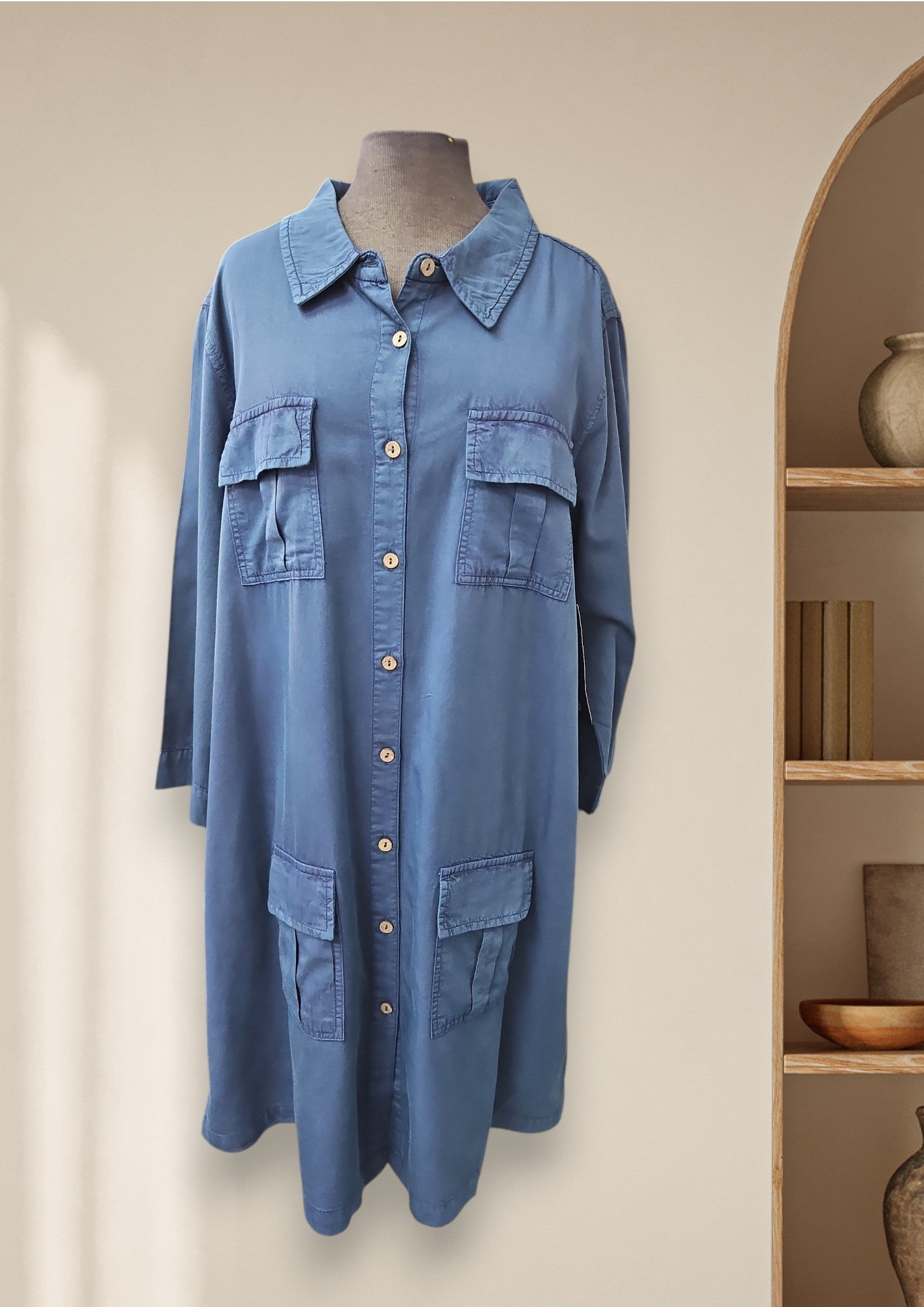 Robe chemisier Tango Mango