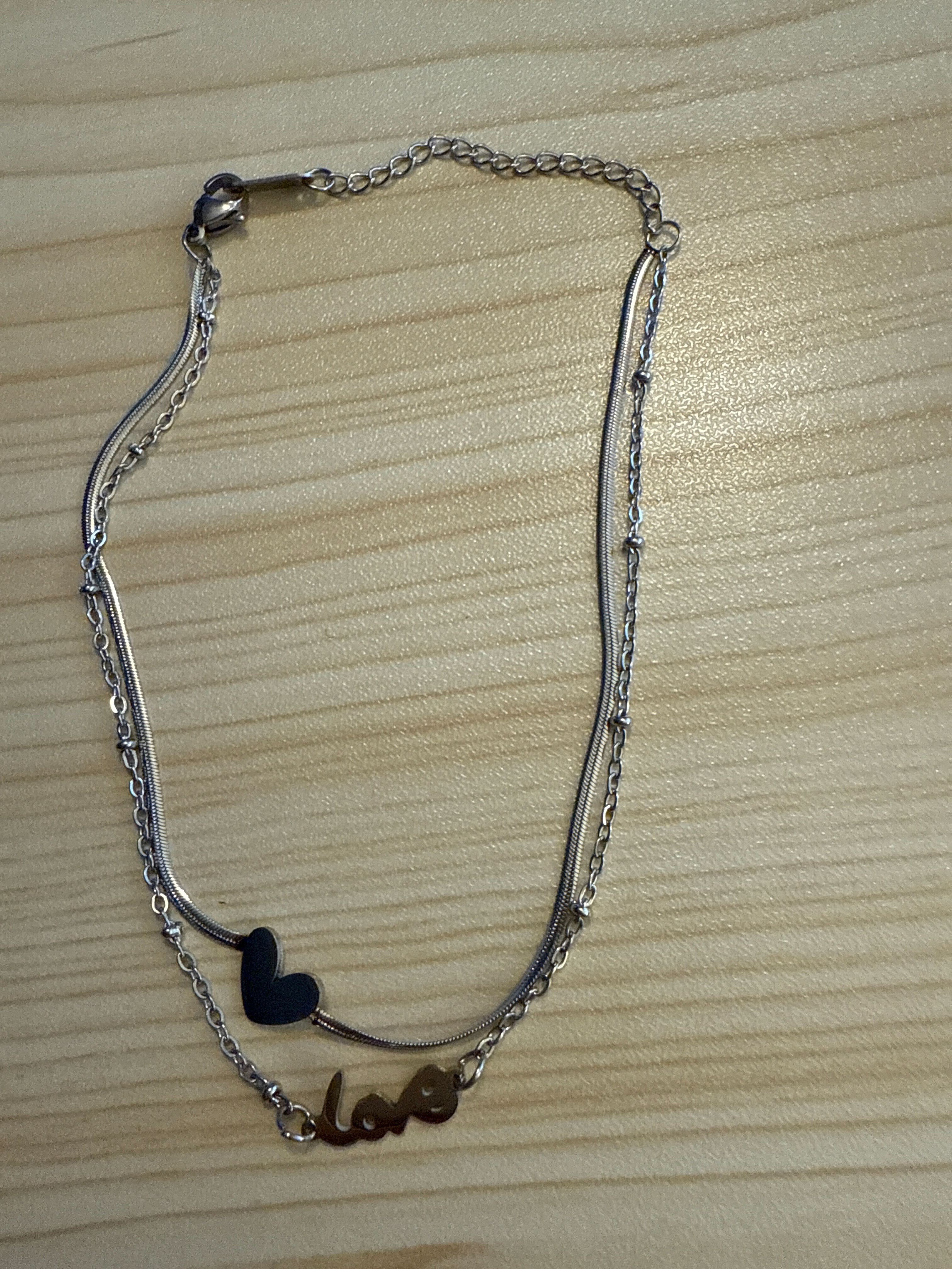 Bracelet de cheville (love)