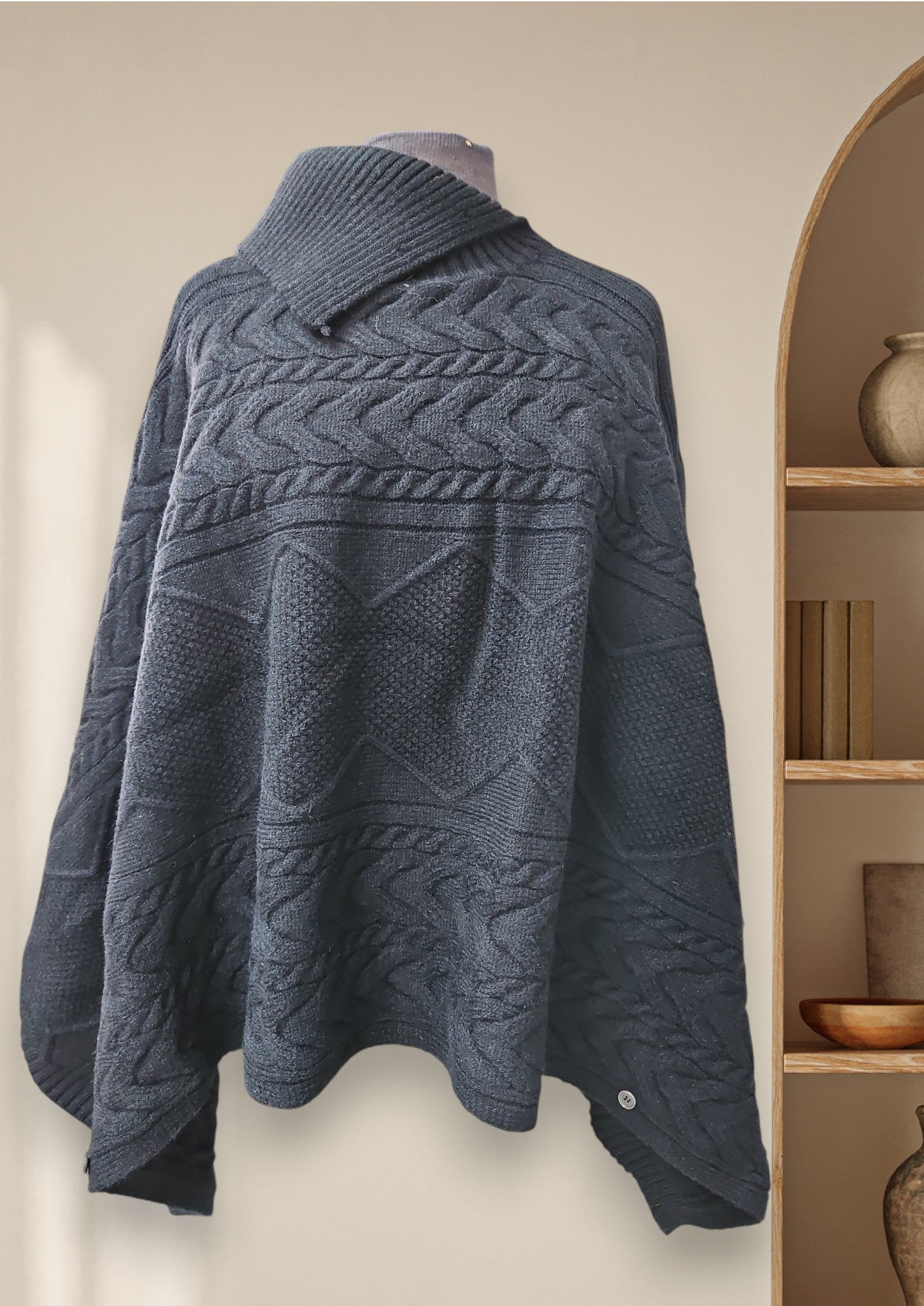 Poncho épais