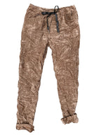 Pantalon de style velour