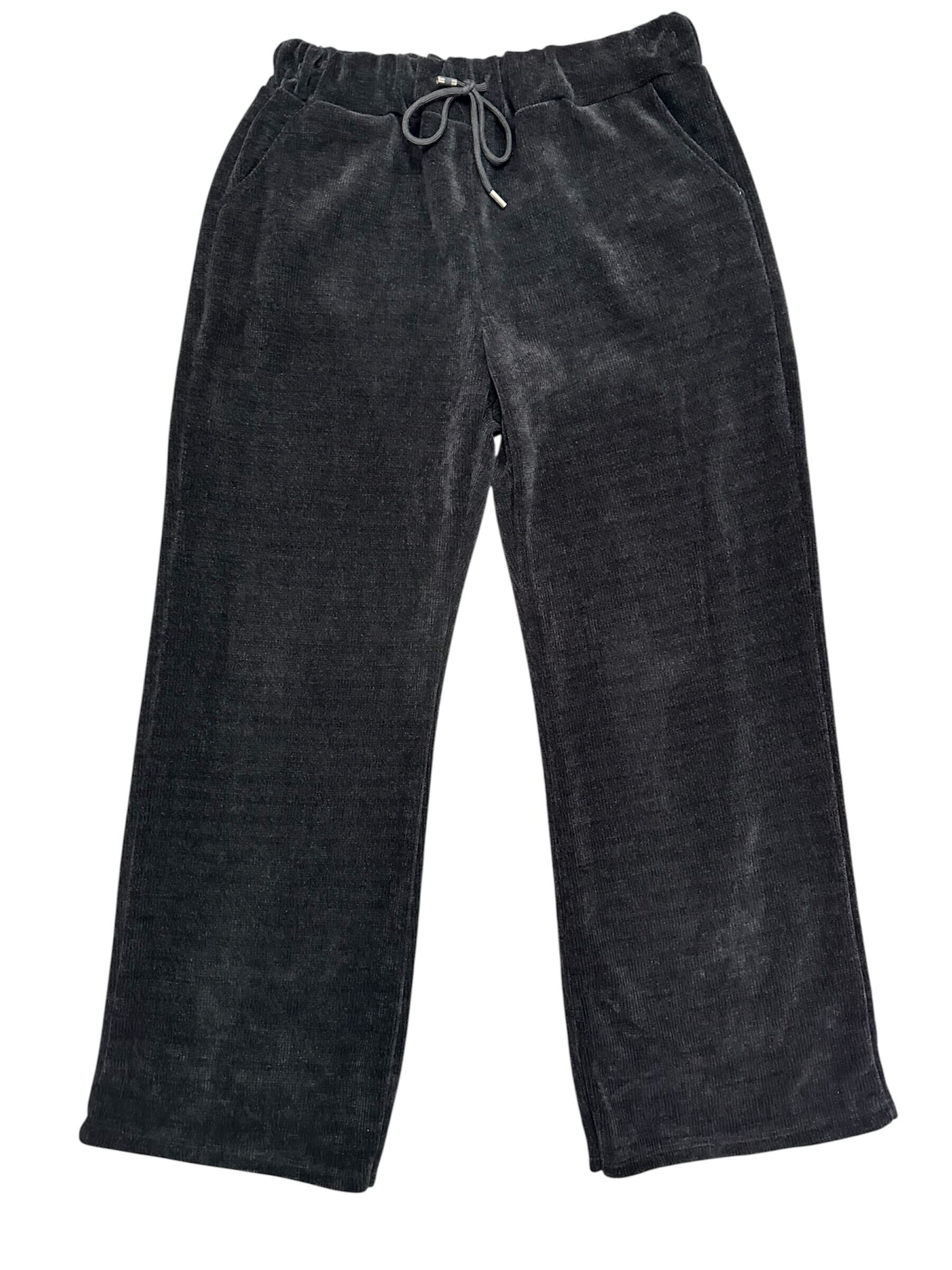 Pantalon de style velour/corduroy