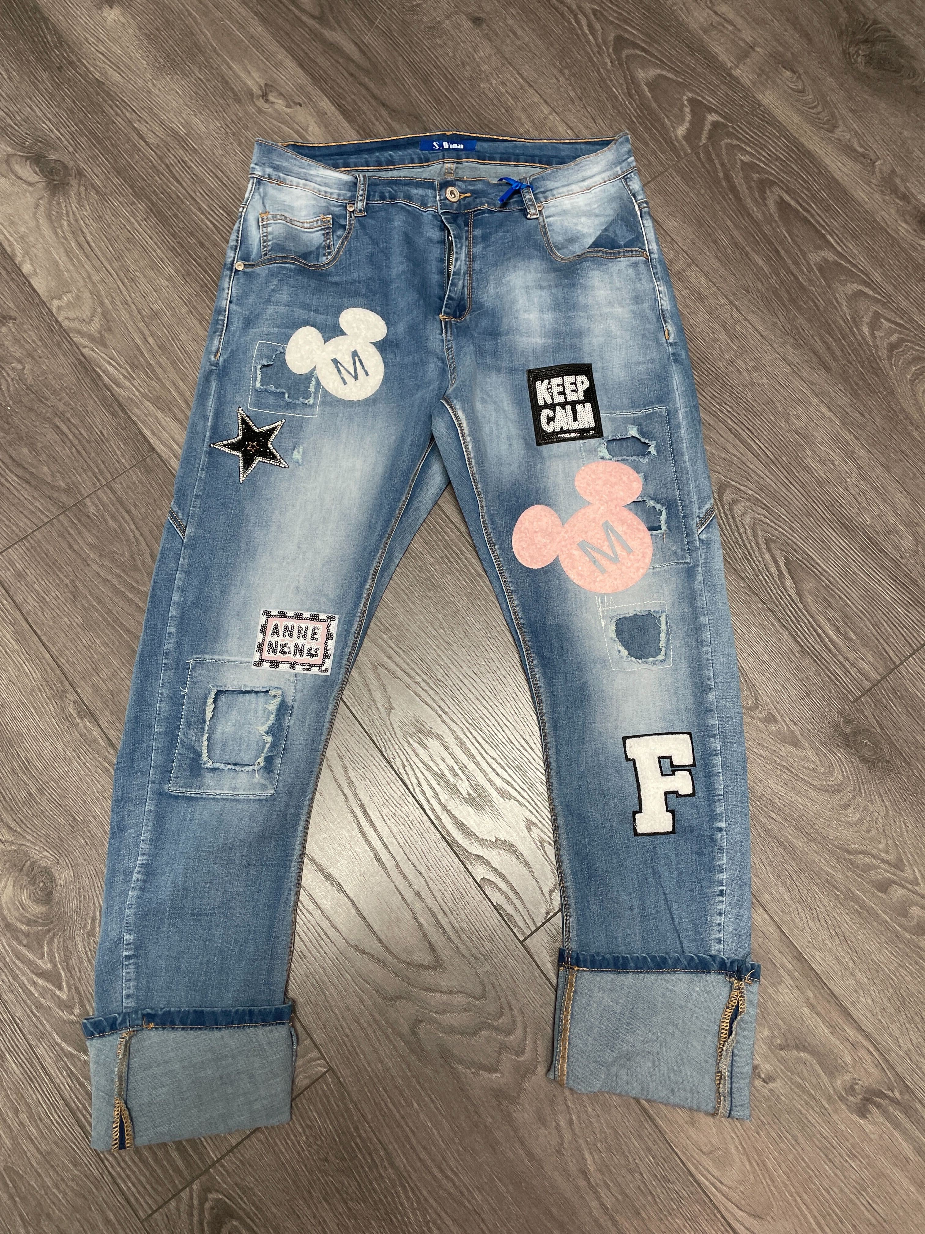 Nouveauté jeans avec Mickey Keep Calm Printemps / Été 2024