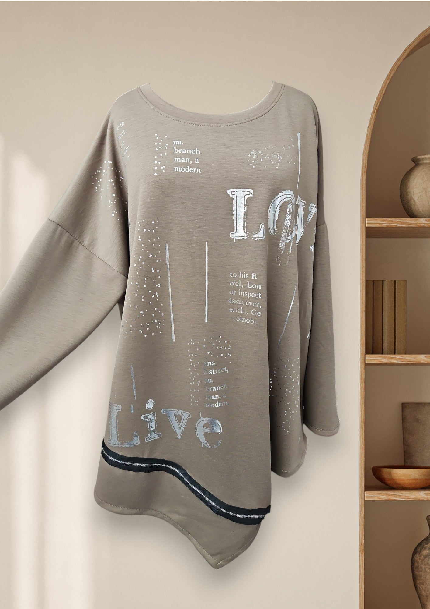 Chandail/tunique (Love, Live)