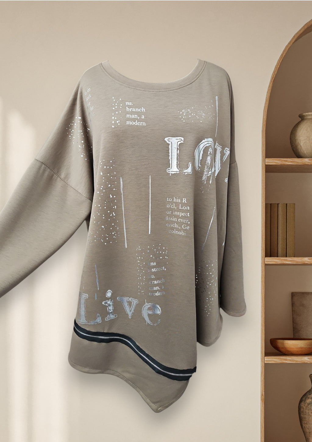 Chandail/tunique (Love, Live)