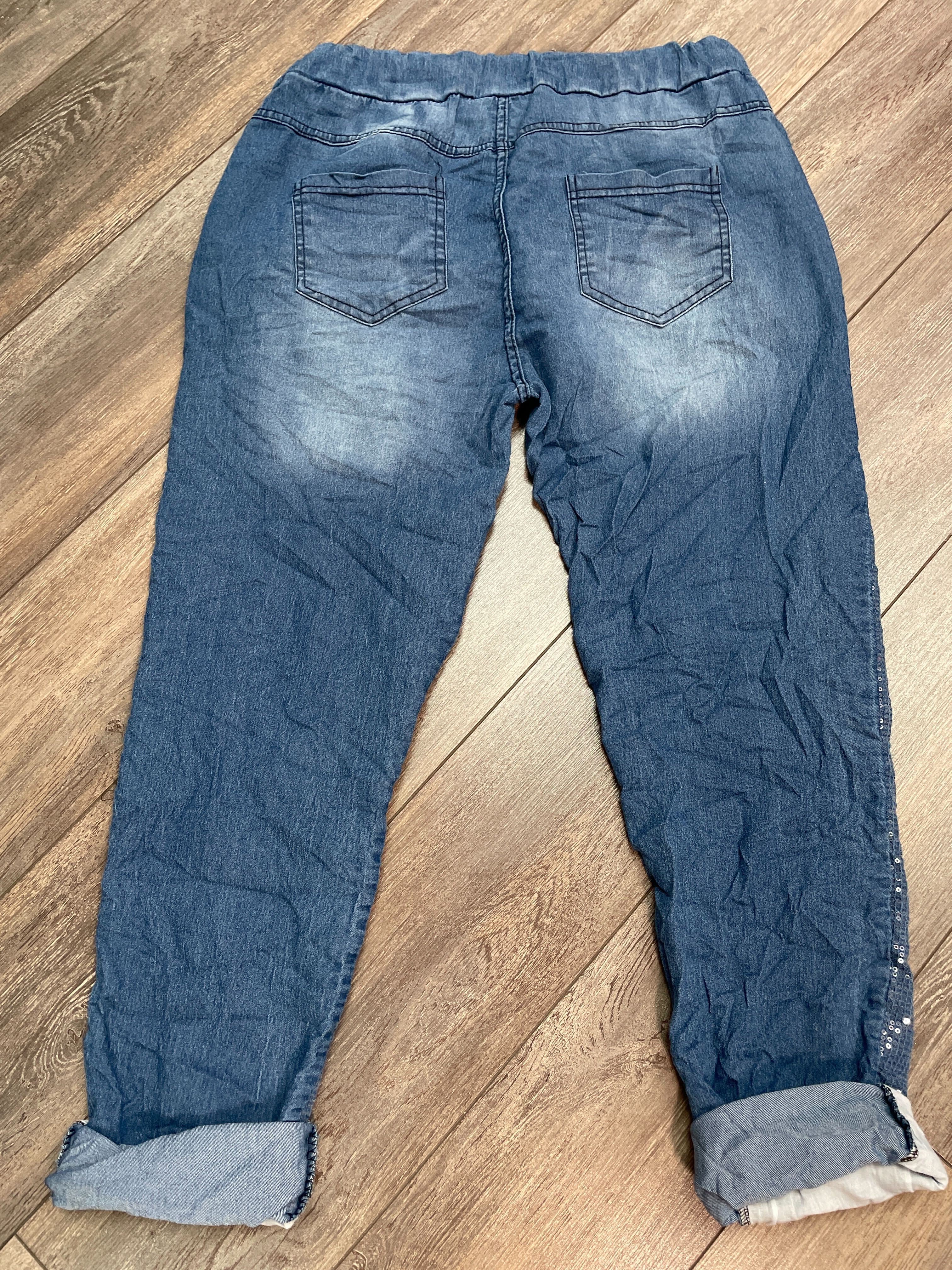 Nouveauté jeans à brillant printemps/été 2024