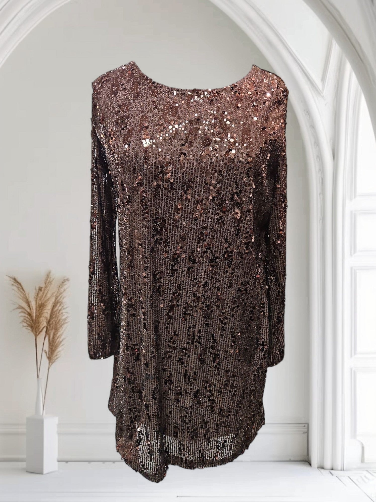 Robe à paillettes