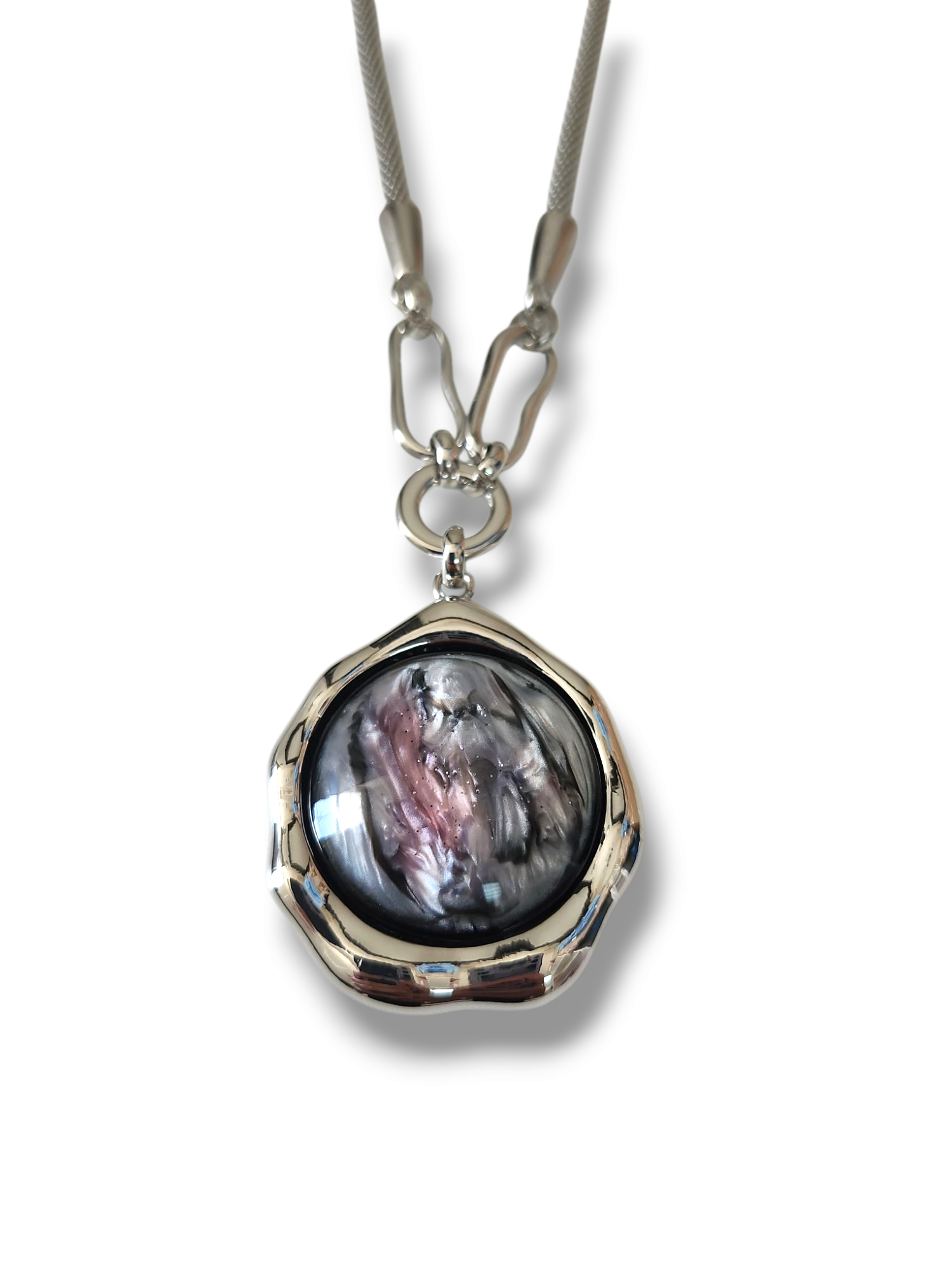 Collier et boucles d'oreilles en Nickel