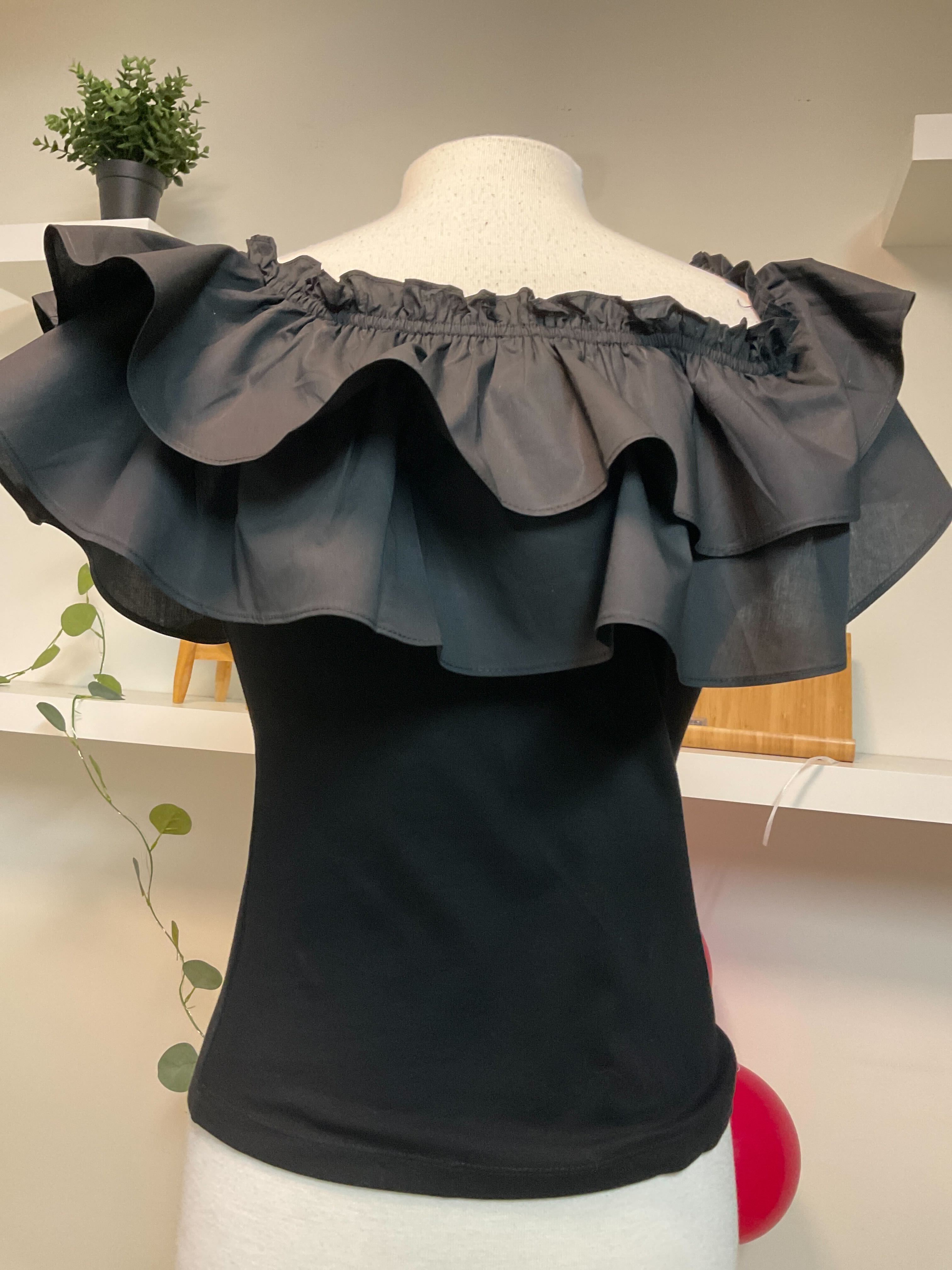 Blouse à épaule dénudé