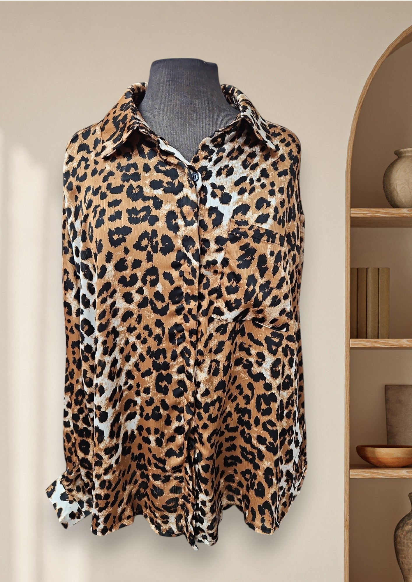 Blouse (léopard/animale)