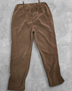 Pantalon (style corduroy) avec ceinture