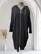 Veste avec bandes brillantes