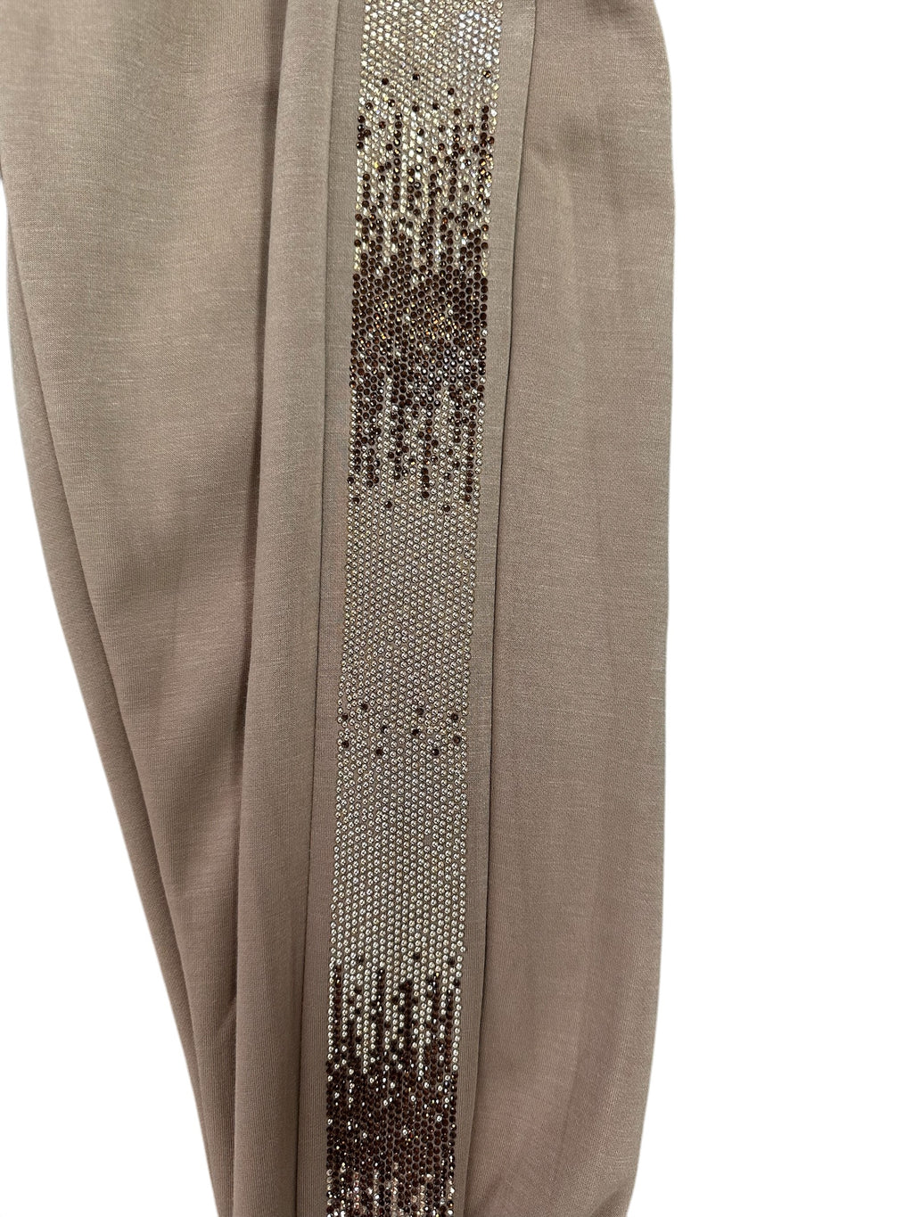 Pantalon avec bandes brillantes