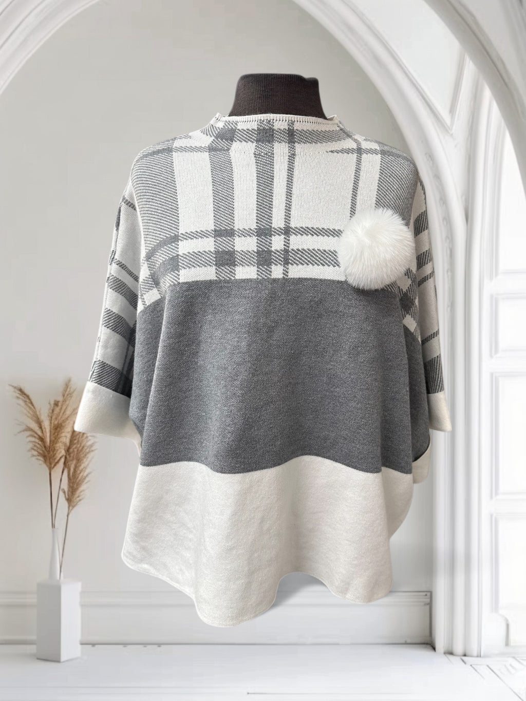 Chandail avec motif à carreaux