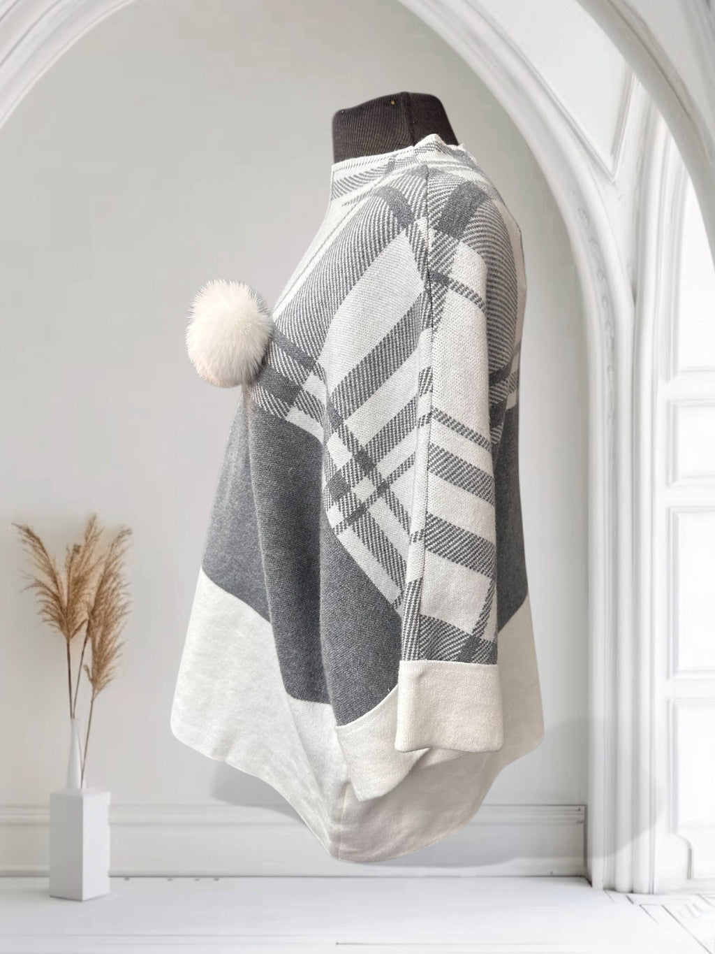 Chandail avec motif à carreaux