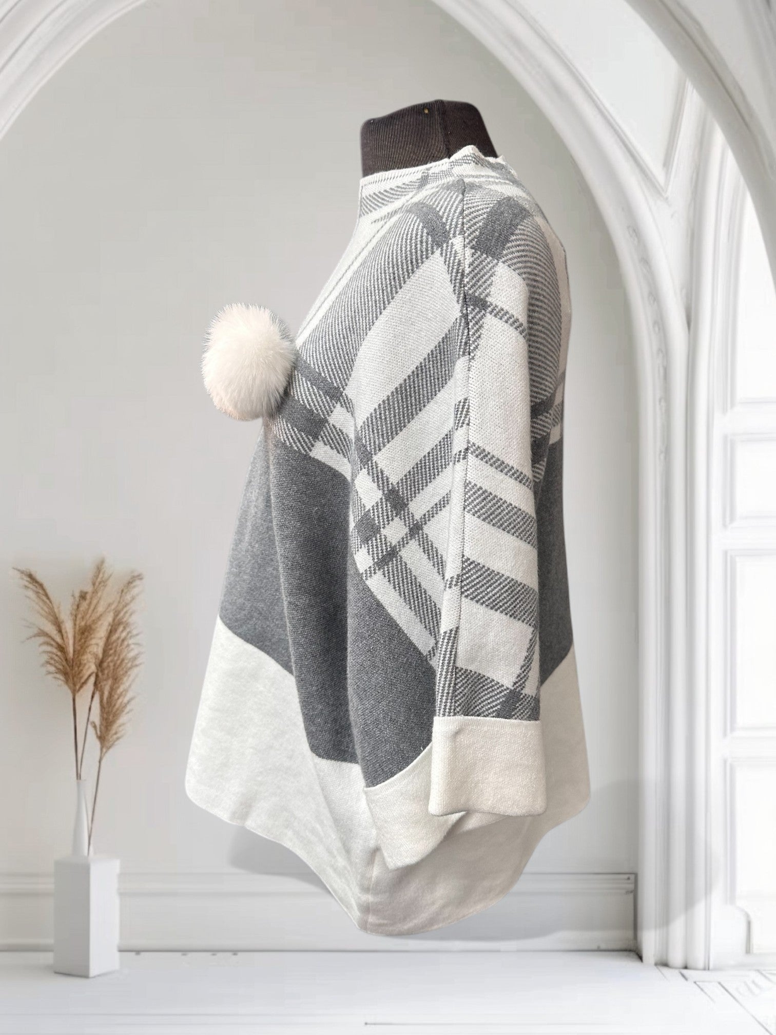 Chandail avec motif à carreaux