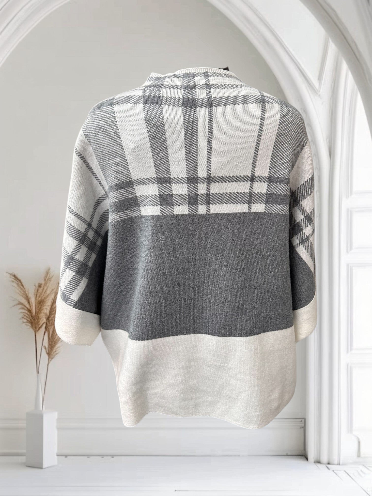 Chandail avec motif à carreaux