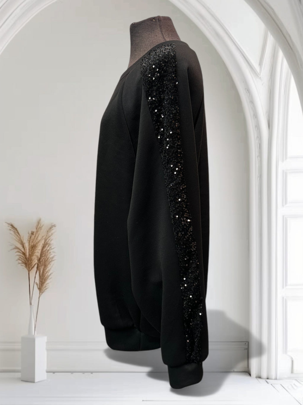 Chandail avec bandes à paillettes