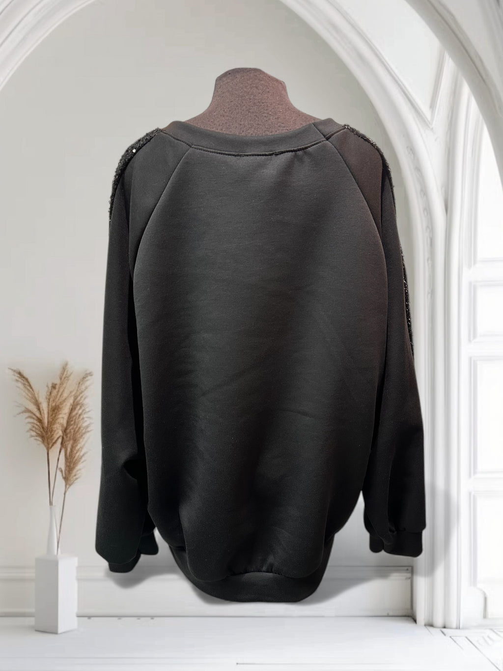 Chandail avec bandes à paillettes