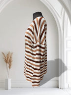 Chandail rayé avec coeur