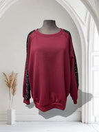 Chandail avec bandes à paillettes