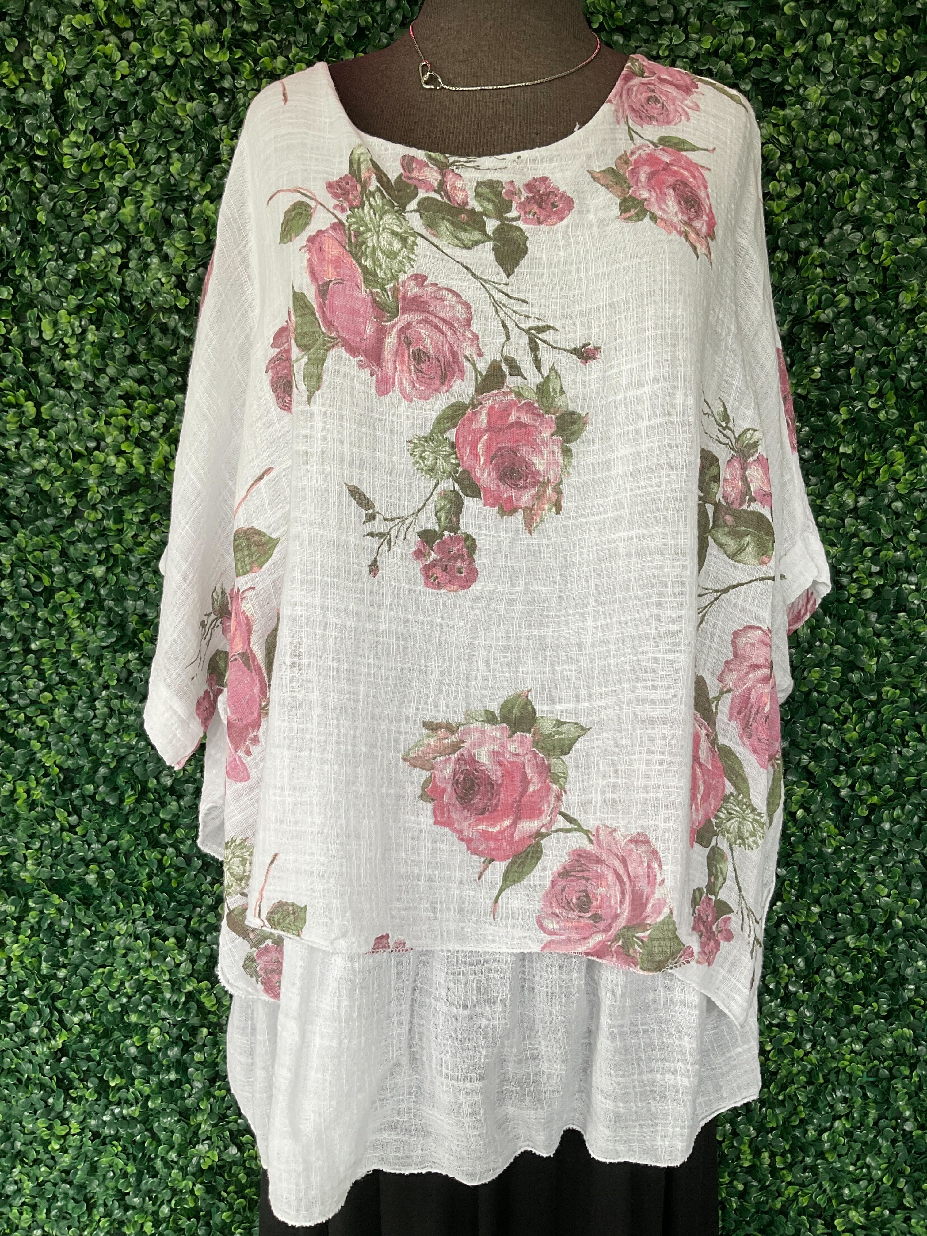 Blouse fleuris