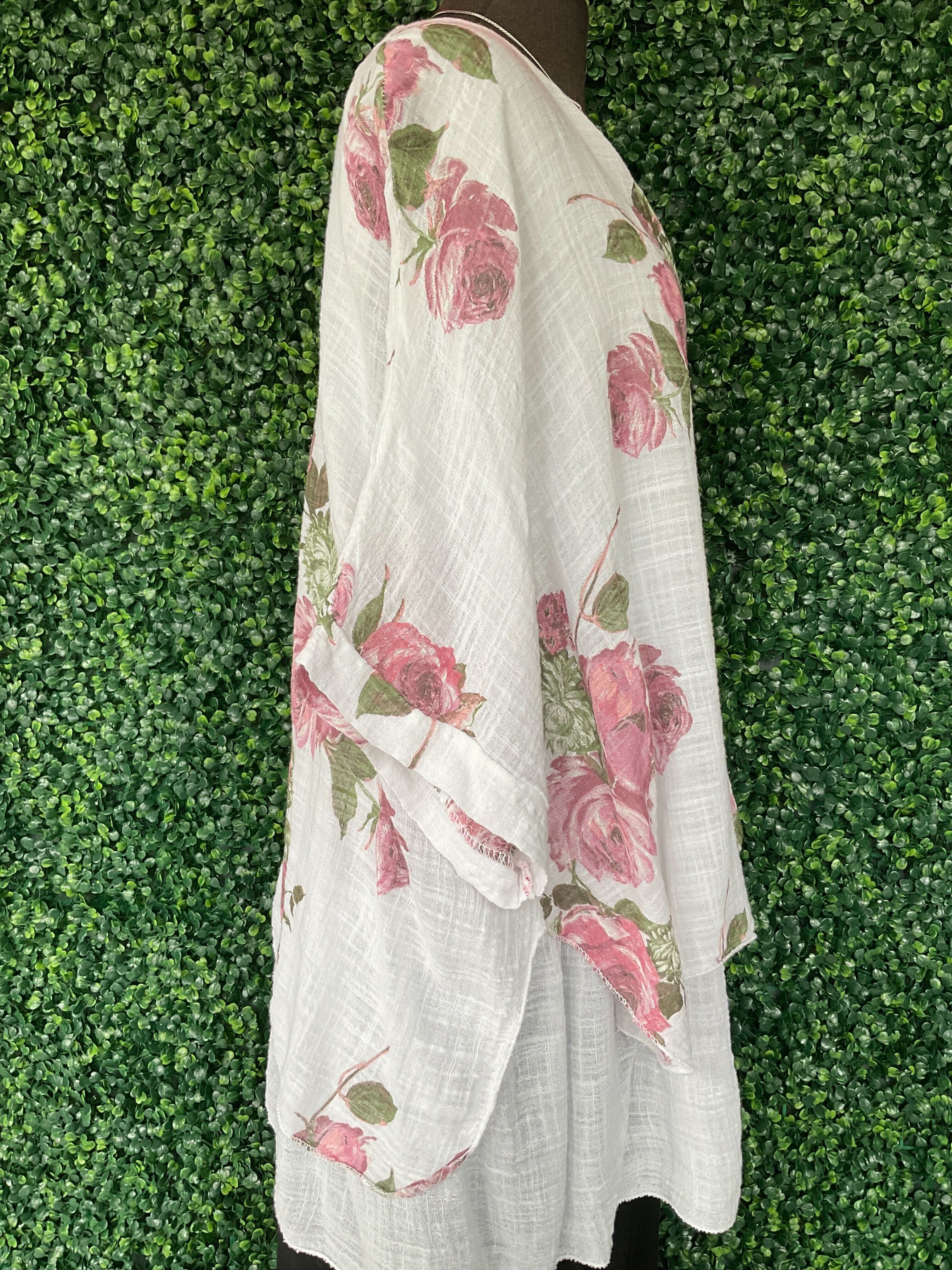 Blouse fleuris