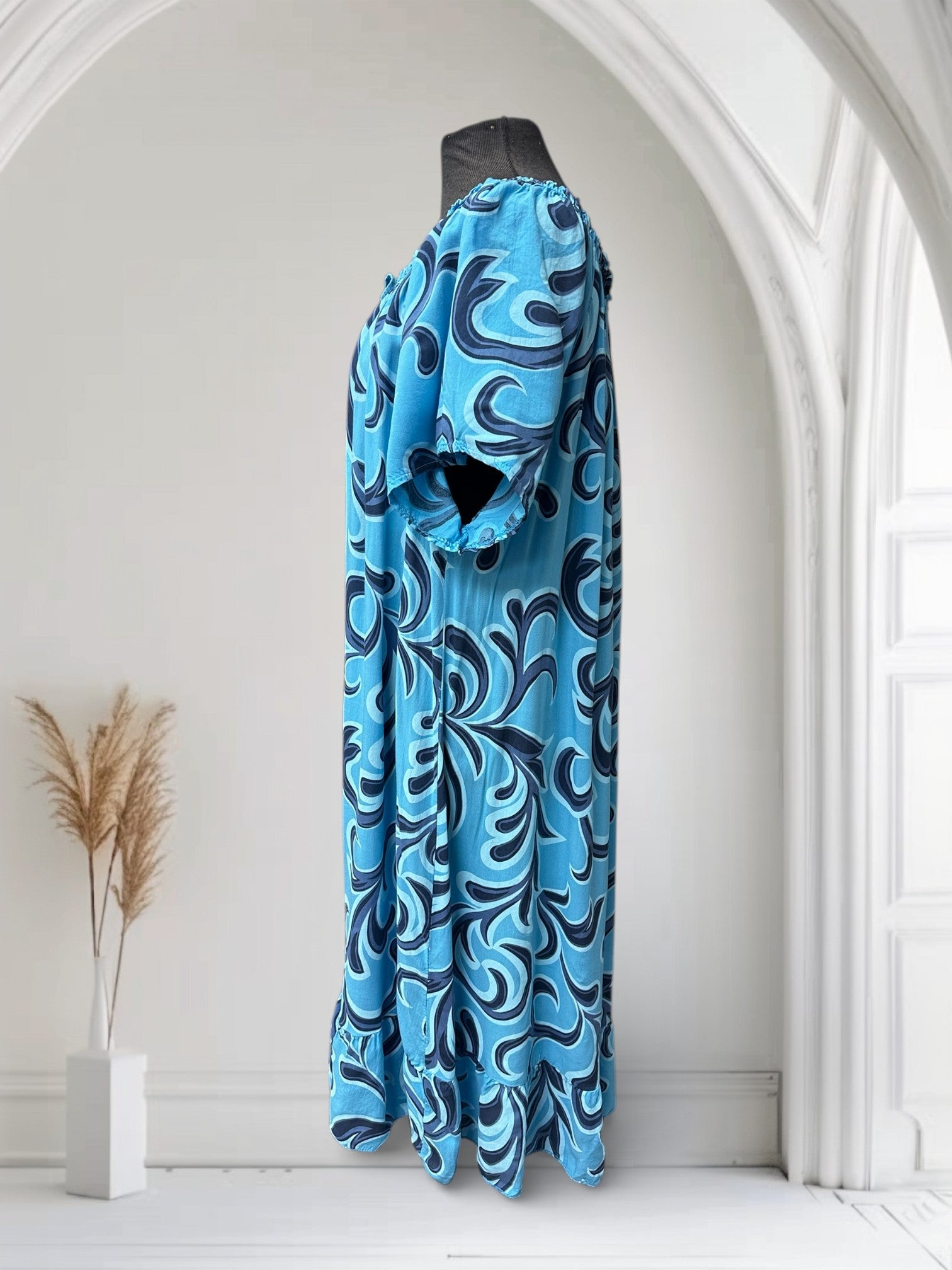 Robe à motif paisley