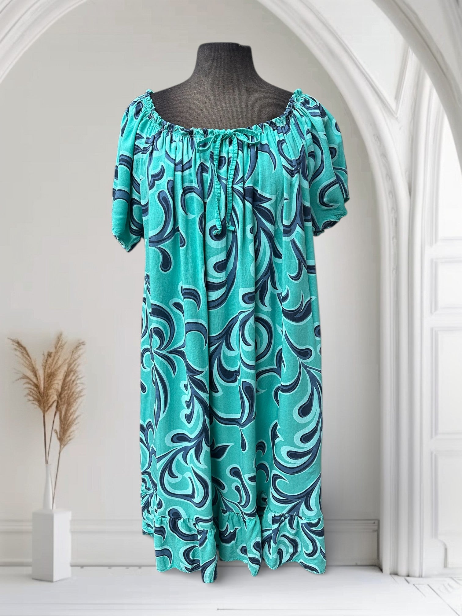 Robe à motif paisley