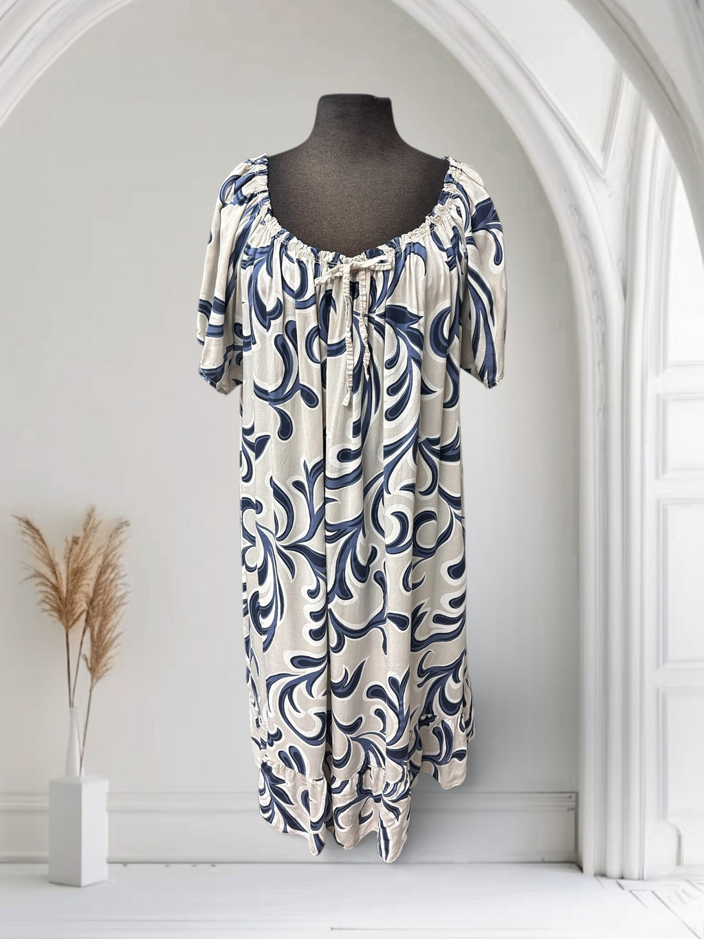 Robe à motif paisley