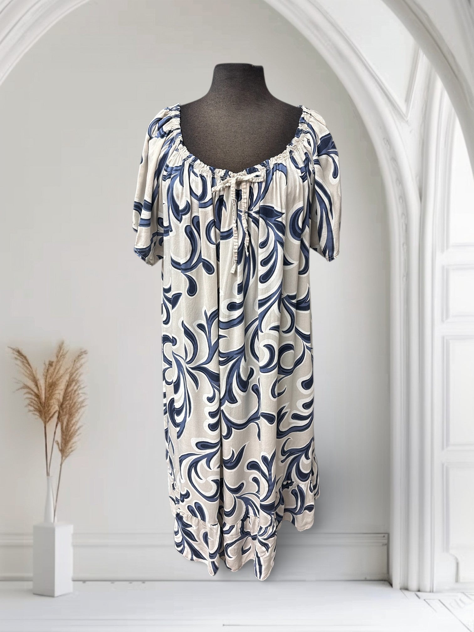 Robe à motif paisley