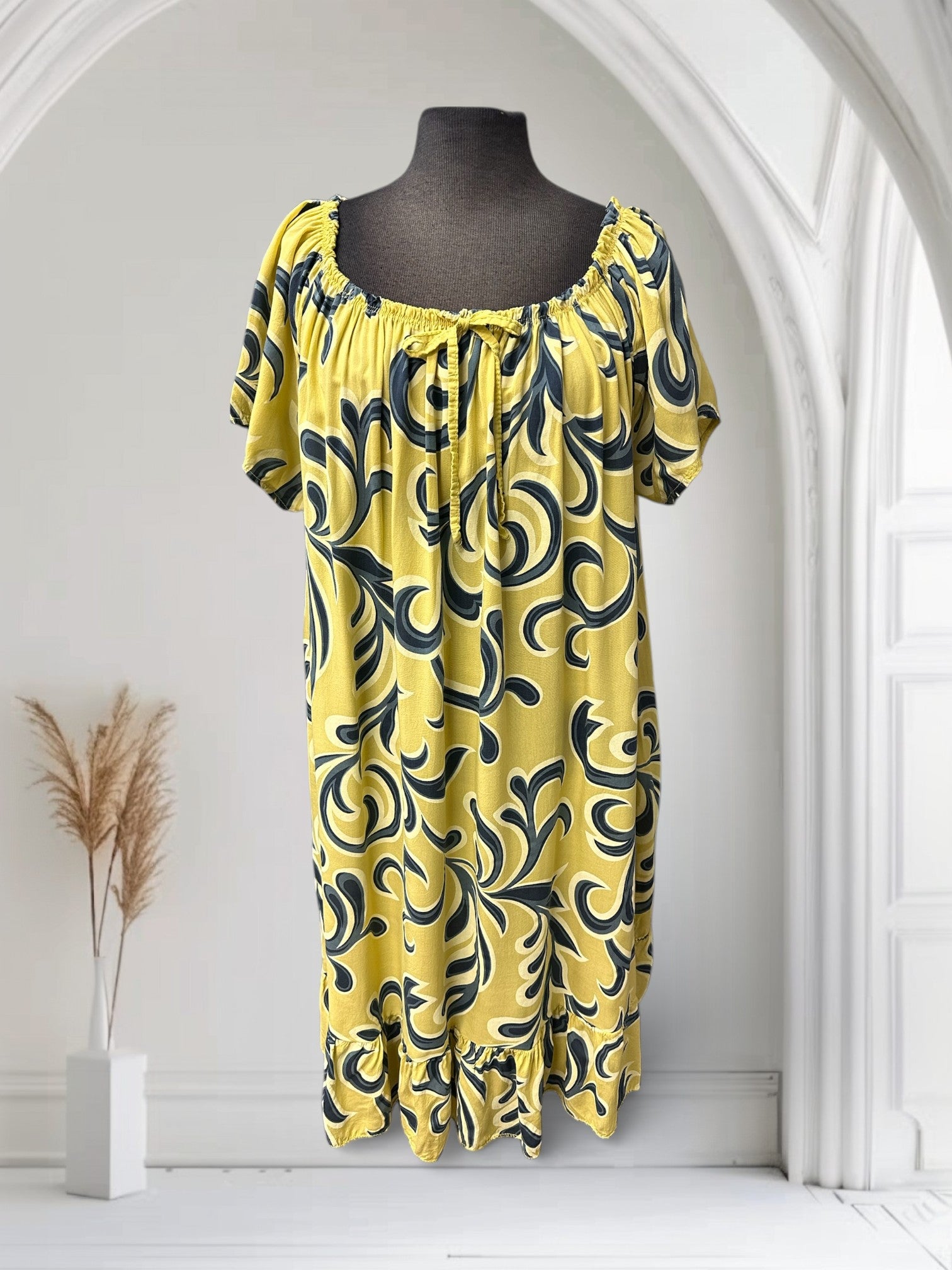 Robe à motif paisley