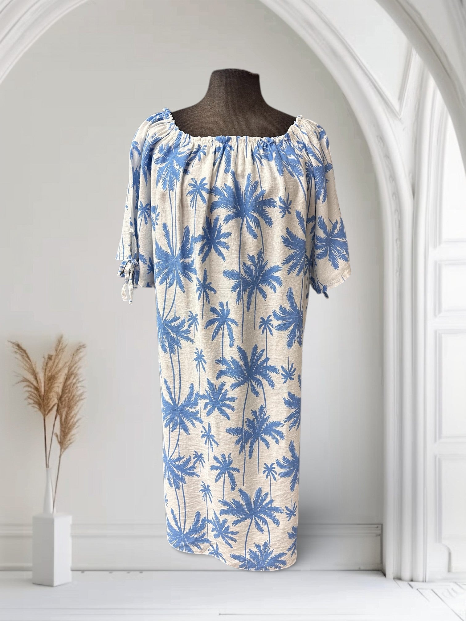 Robe avec palmiers
