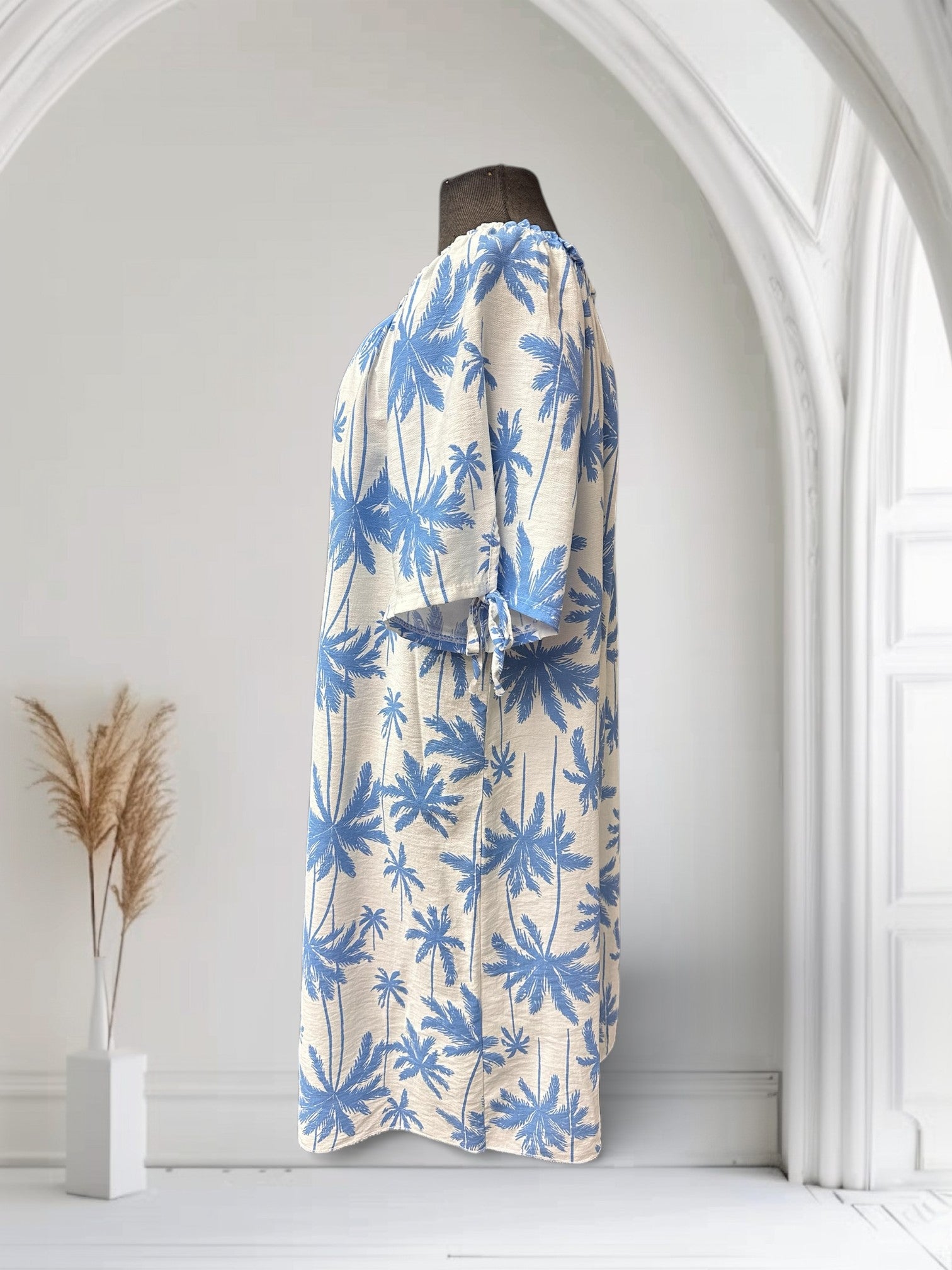 Robe avec palmiers