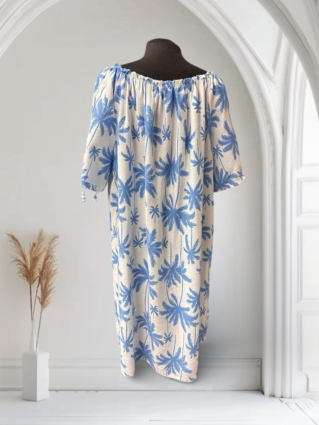 Robe avec palmiers