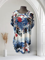 T-shirt plumes et papillons