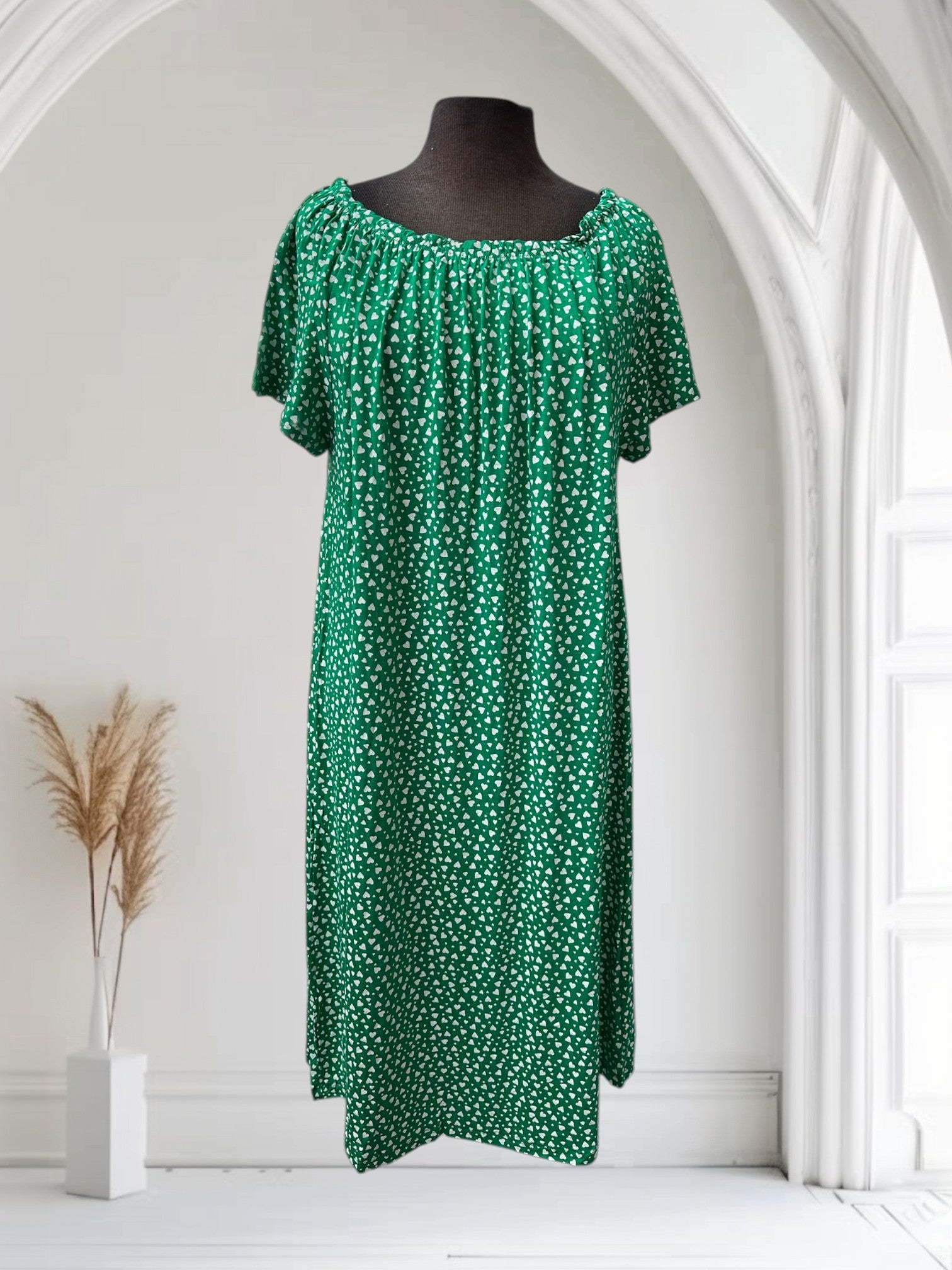 Robe avec petits coeurs