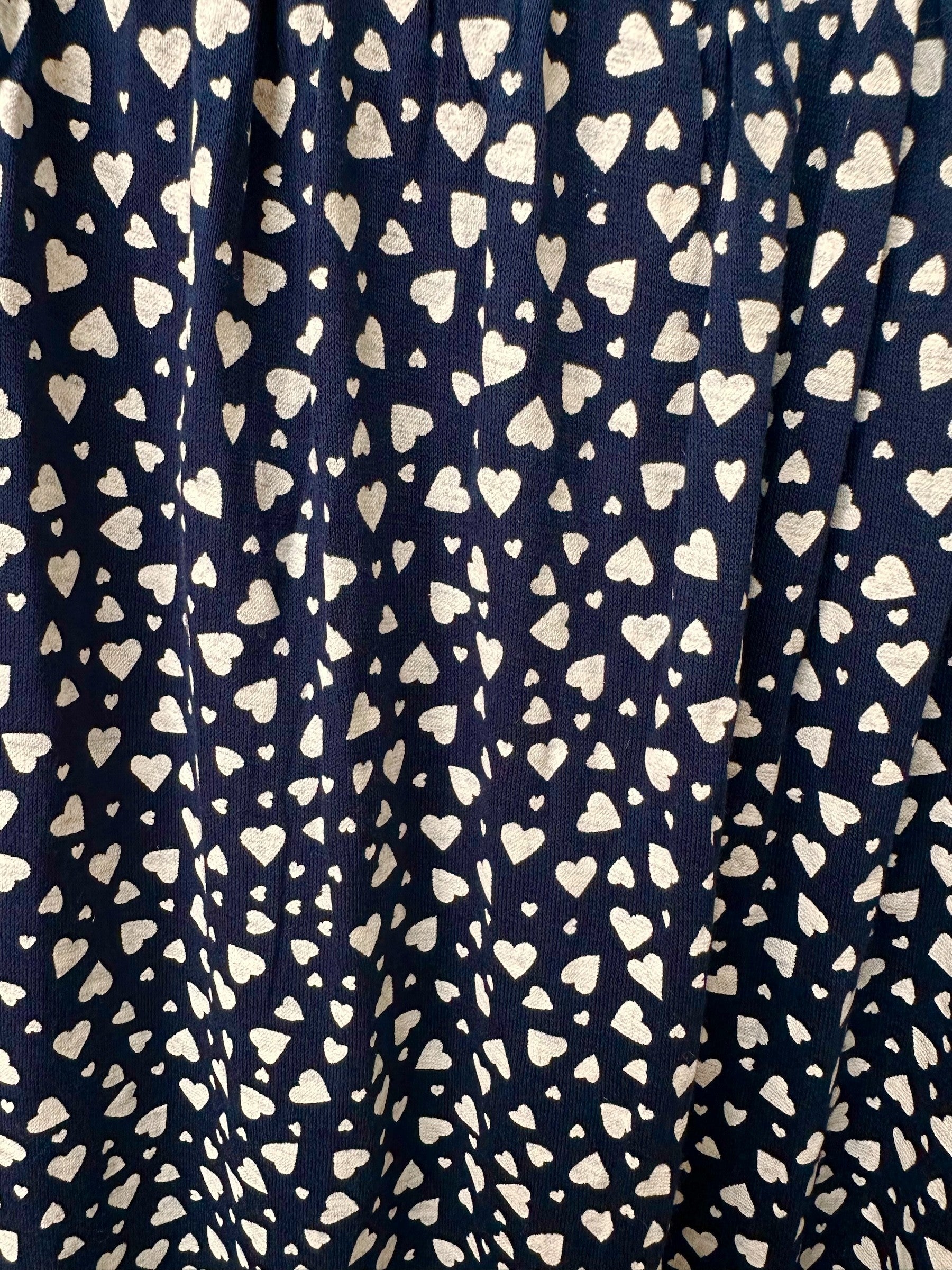 Robe avec petits coeurs