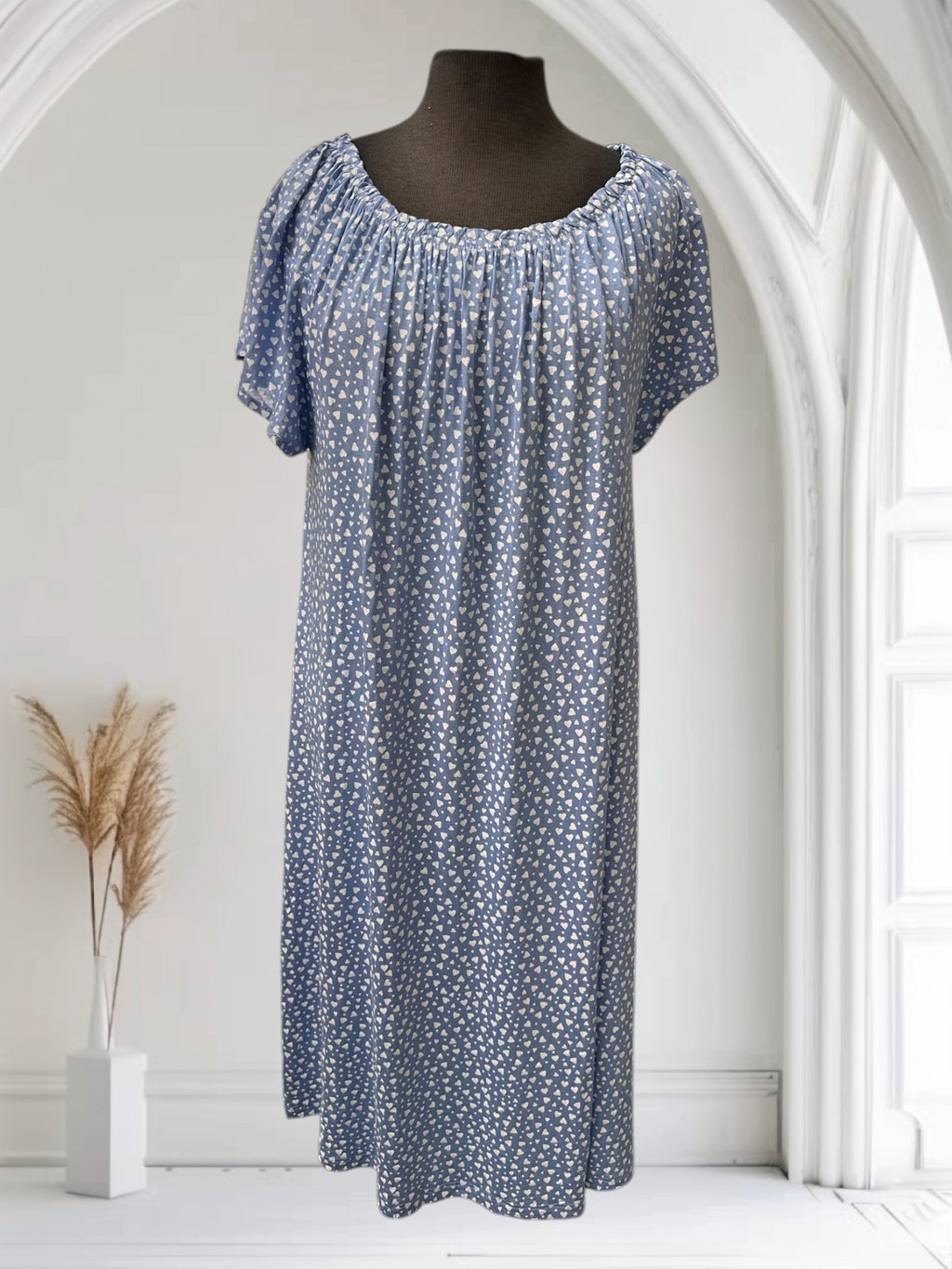 Robe avec petits coeurs