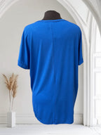 T-shirt avec boutons sur les épaules